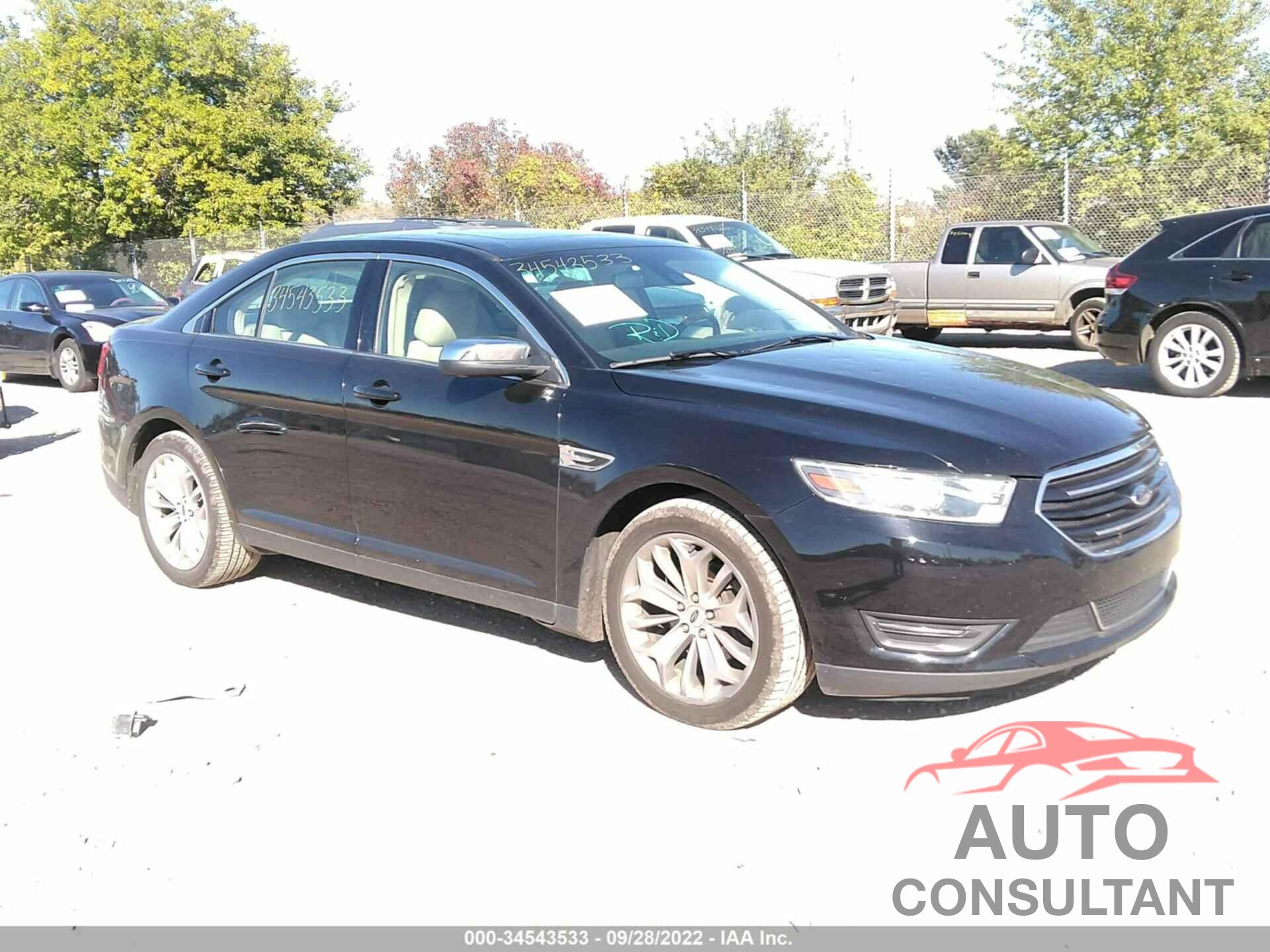 FORD TAURUS 2017 - 1FAHP2F83HG113800