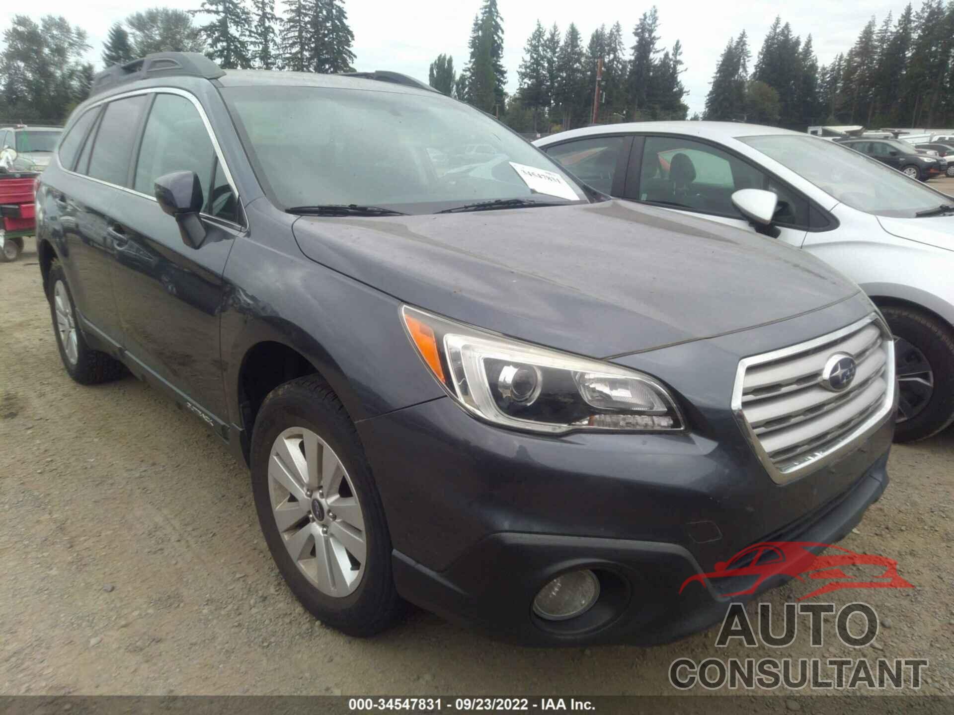 SUBARU OUTBACK 2016 - 4S4BSBCC8G3330932