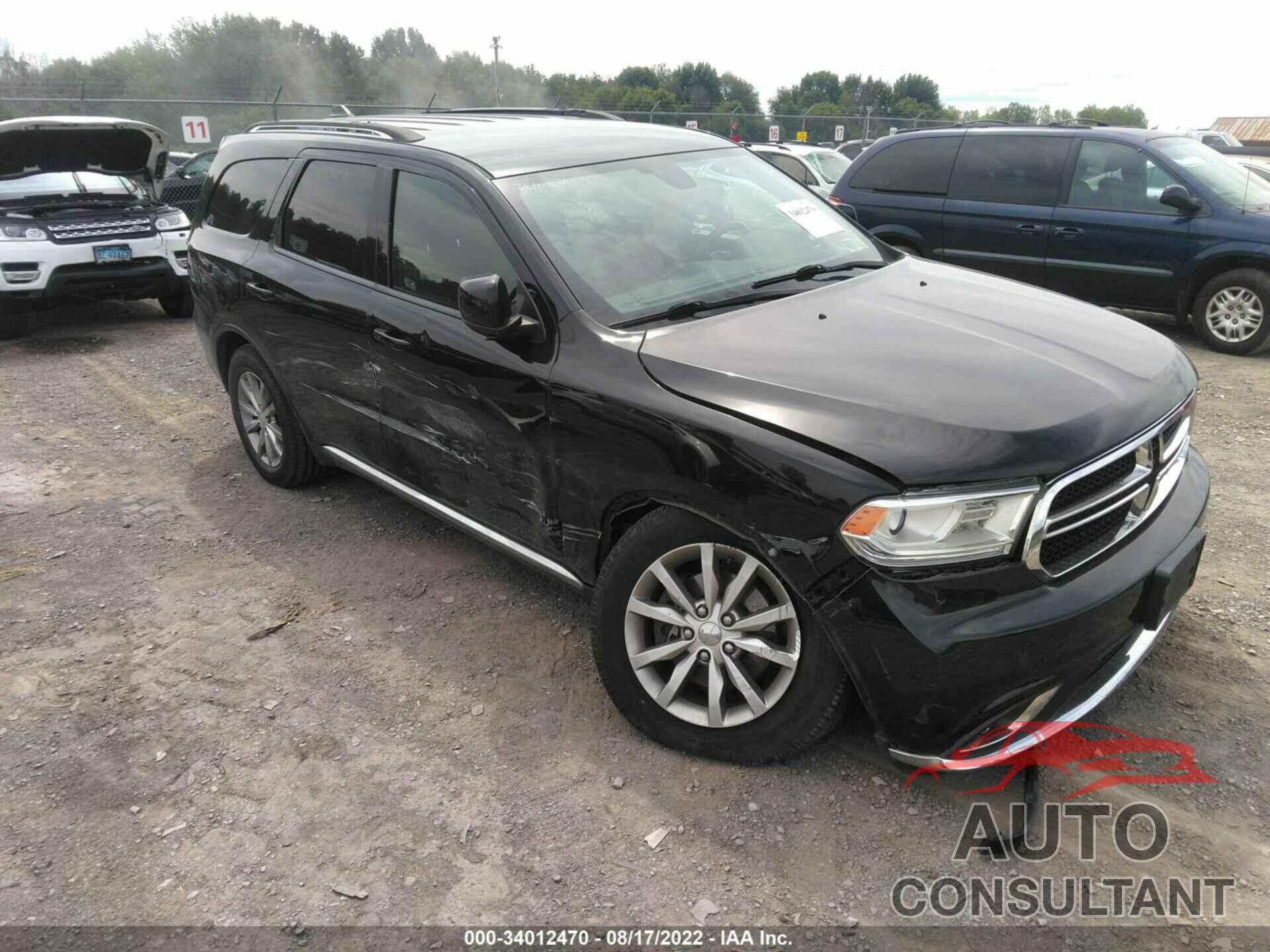 DODGE DURANGO 2017 - 1C4RDJAG1HC737442