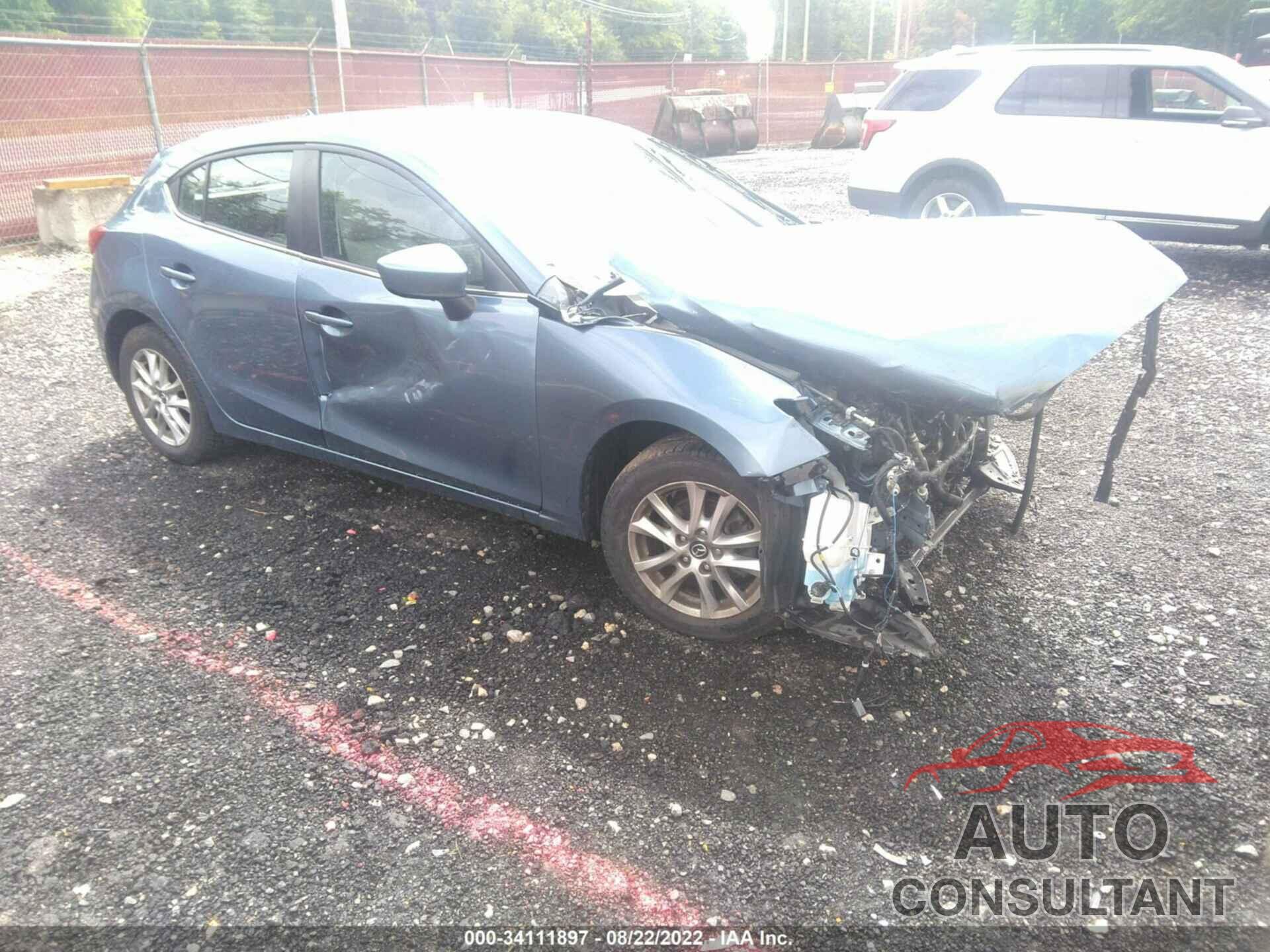 MAZDA MAZDA3 2016 - JM1BM1K76G1291170