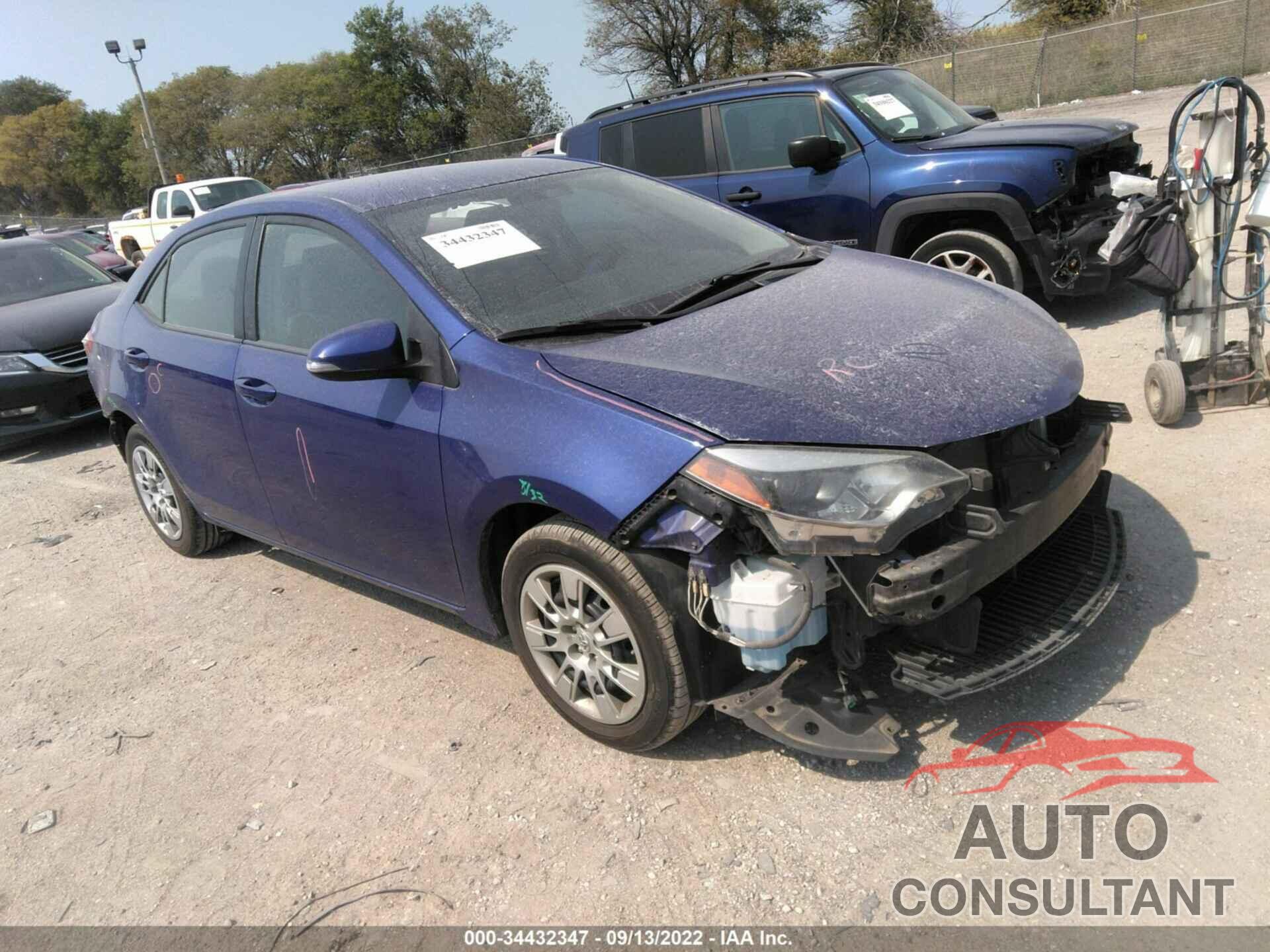 TOYOTA COROLLA 2016 - 5YFBURHEXGP395497
