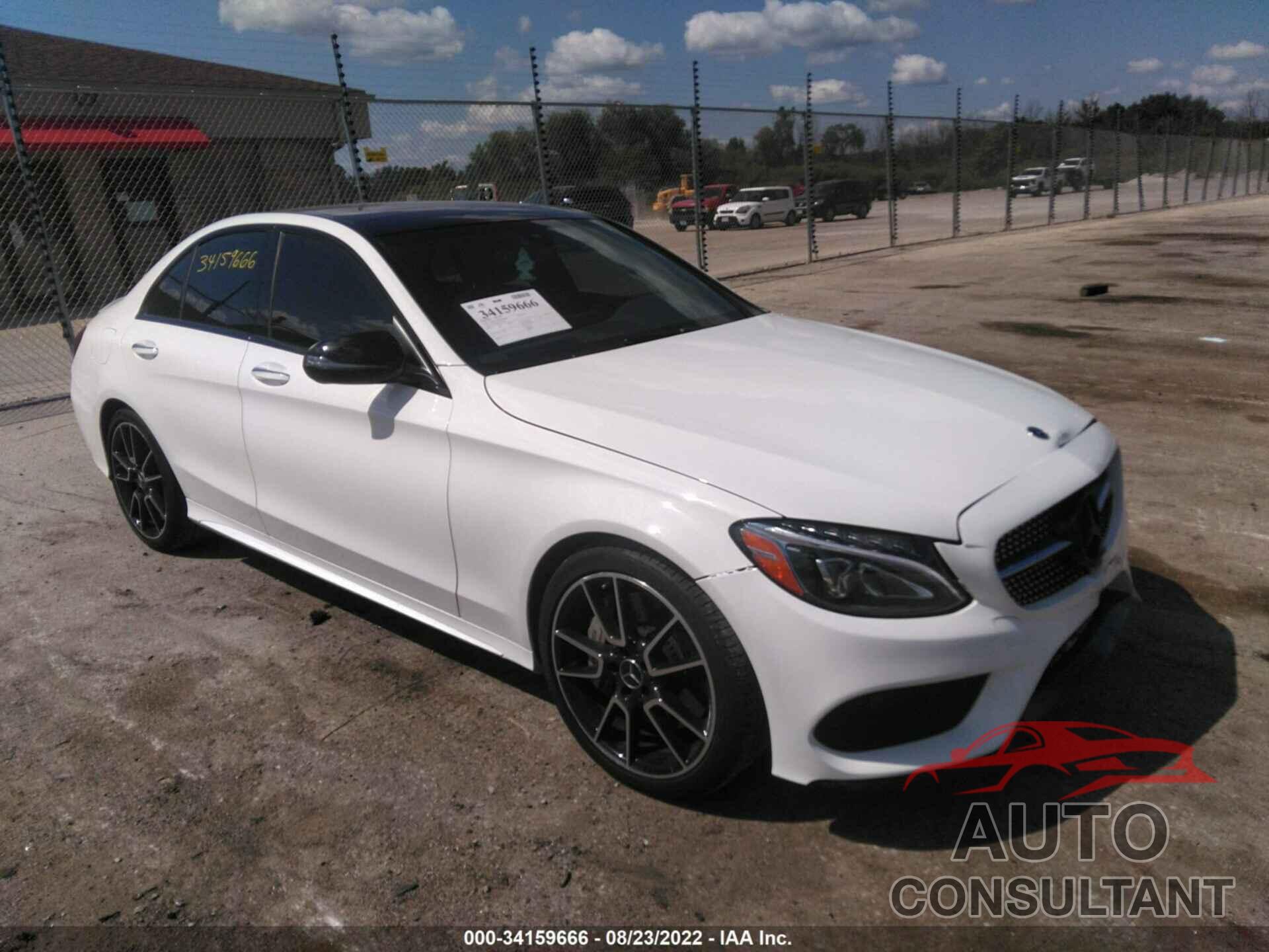 MERCEDES-BENZ C-CLASS 2018 - 55SWF6EB0JU255853
