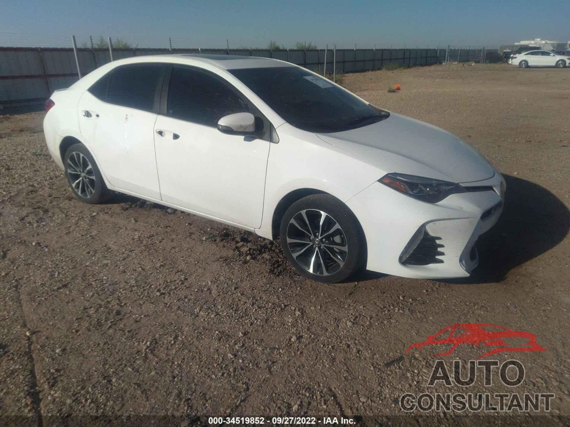 TOYOTA COROLLA 2017 - 2T1BURHE7HC830137