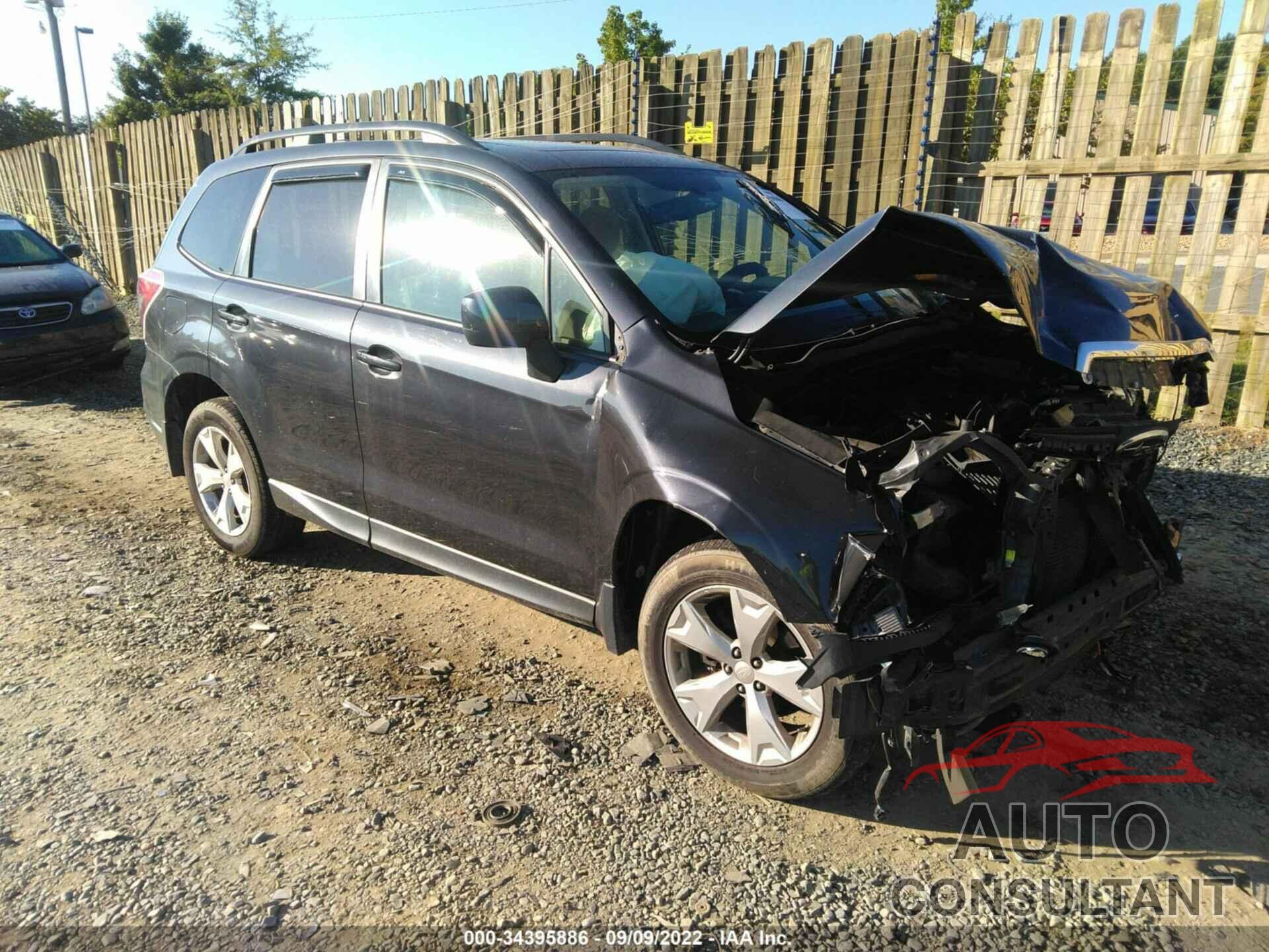 SUBARU FORESTER 2016 - JF2SJADC8GH489910