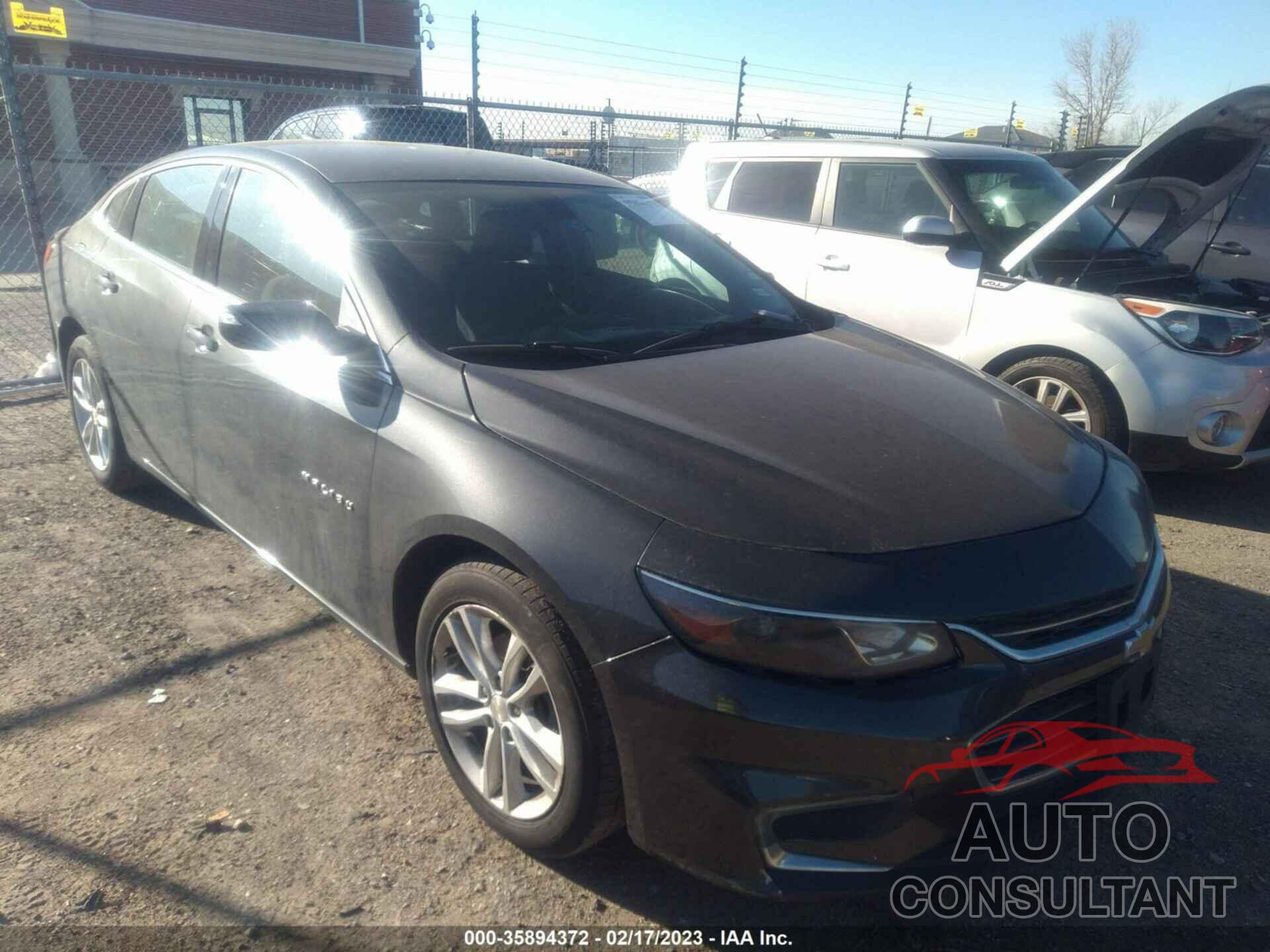 CHEVROLET MALIBU 2017 - 1G1ZE5ST6HF191616
