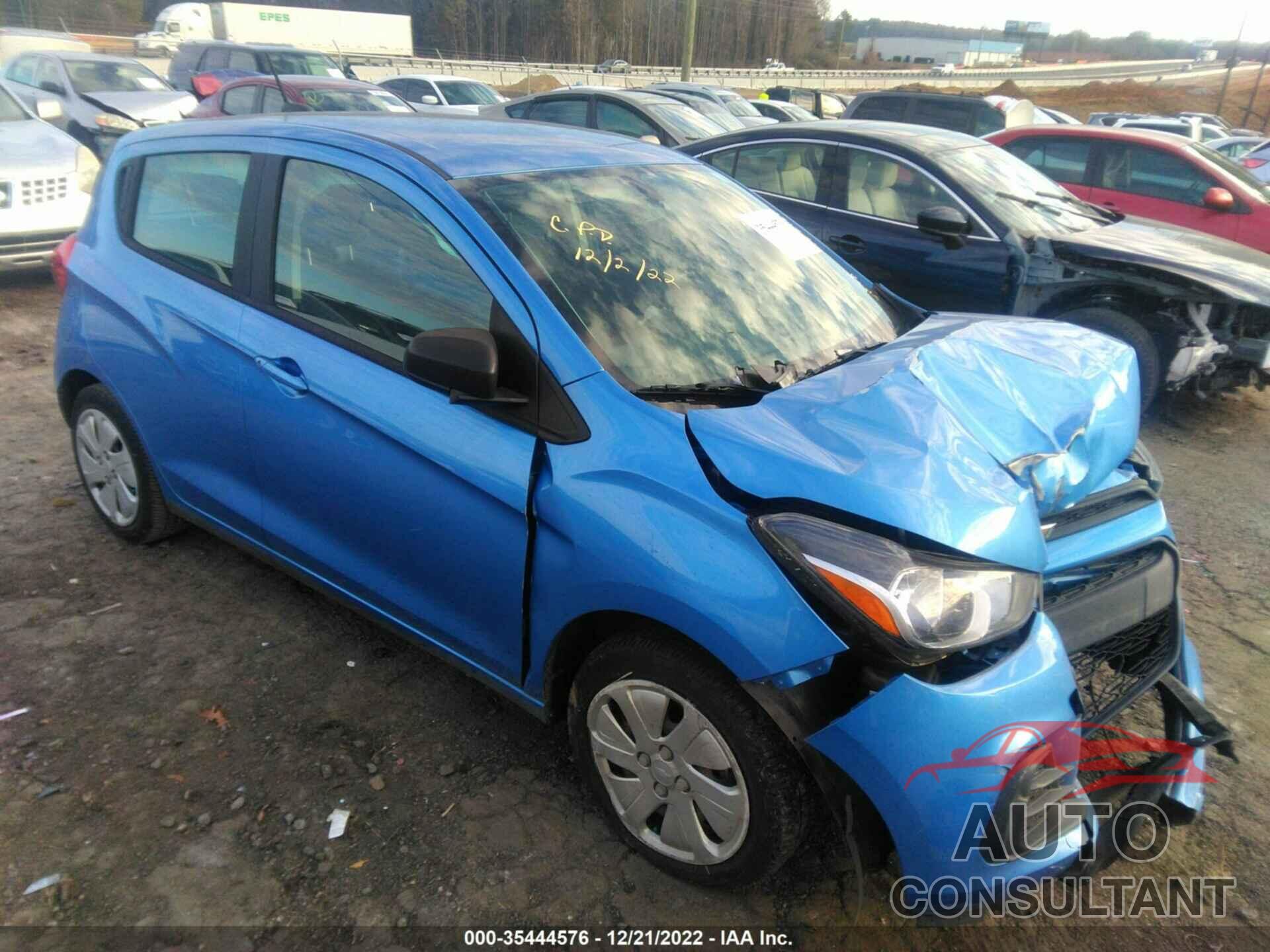 CHEVROLET SPARK 2017 - KL8CB6SA9HC785721