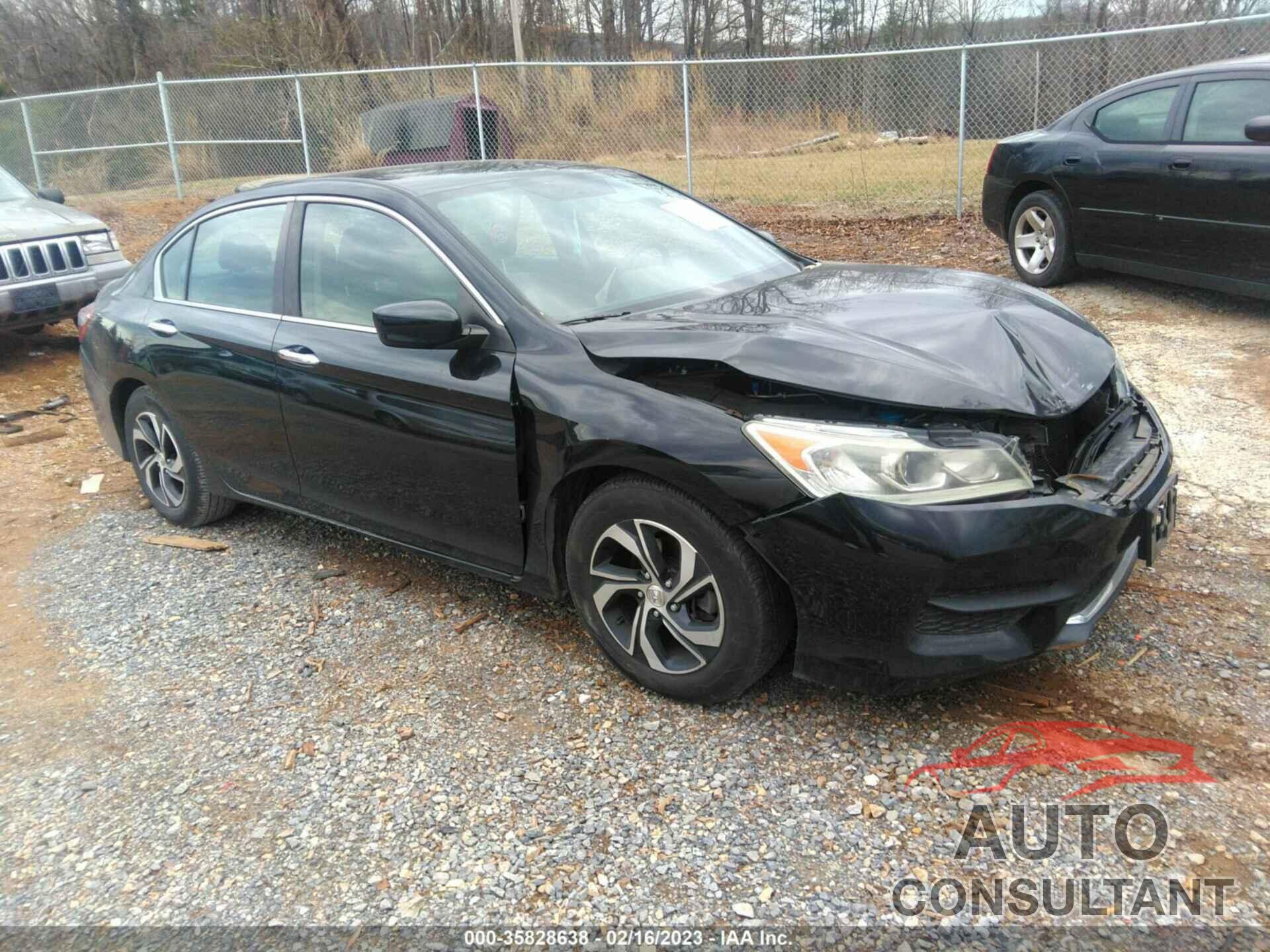 HONDA ACCORD SEDAN 2016 - 1HGCR2F38GA054698