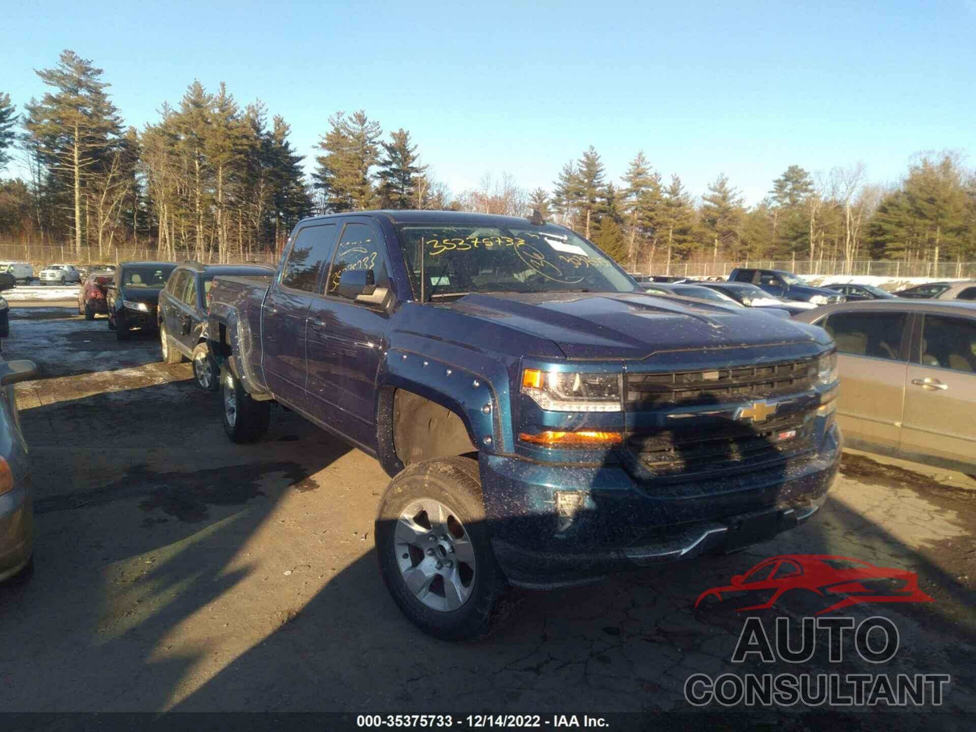 CHEVROLET SILVERADO 1500 2017 - 3GCUKREC2HG341734