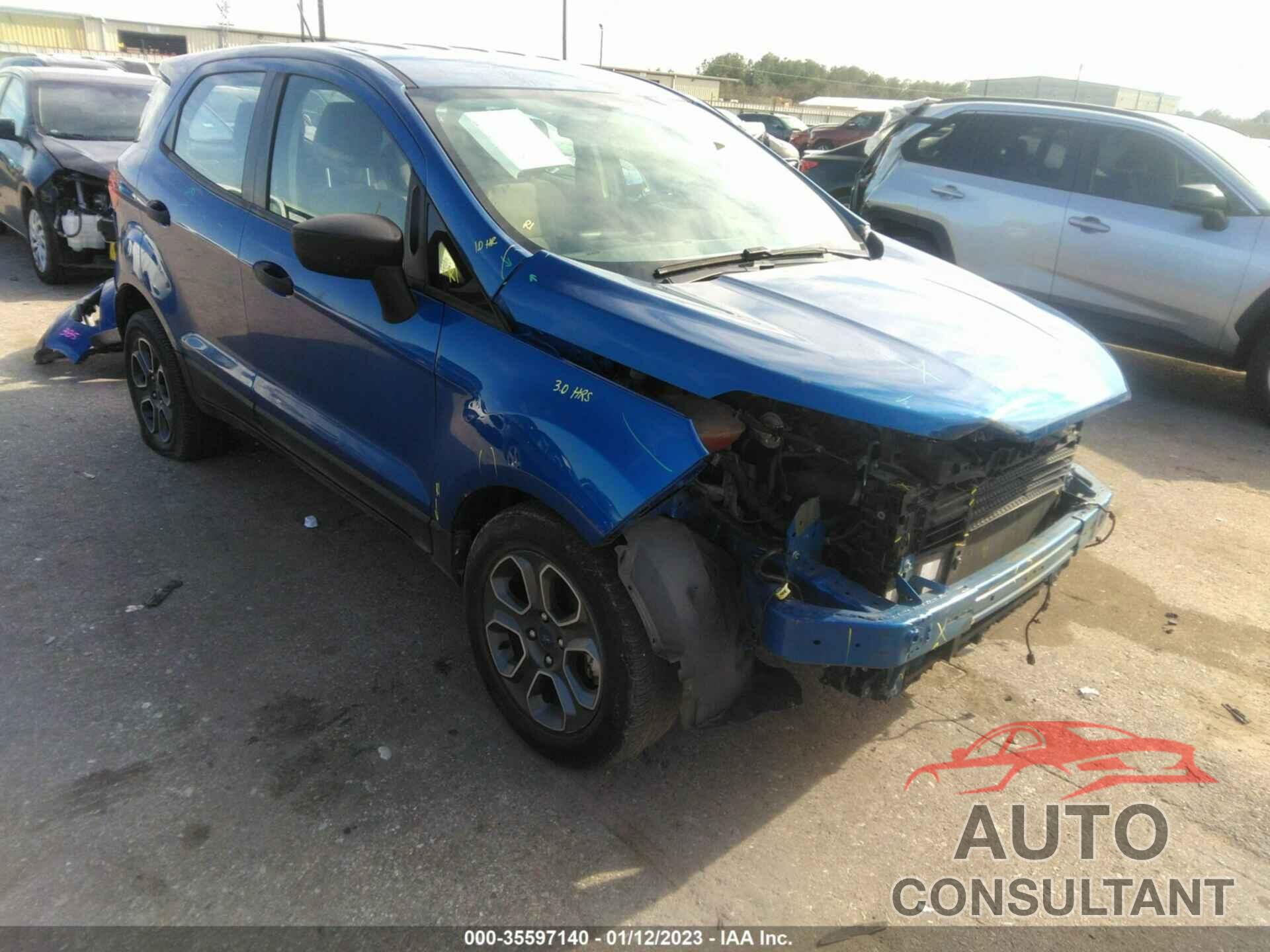 FORD ECOSPORT 2019 - MAJ3S2FE8KC289559