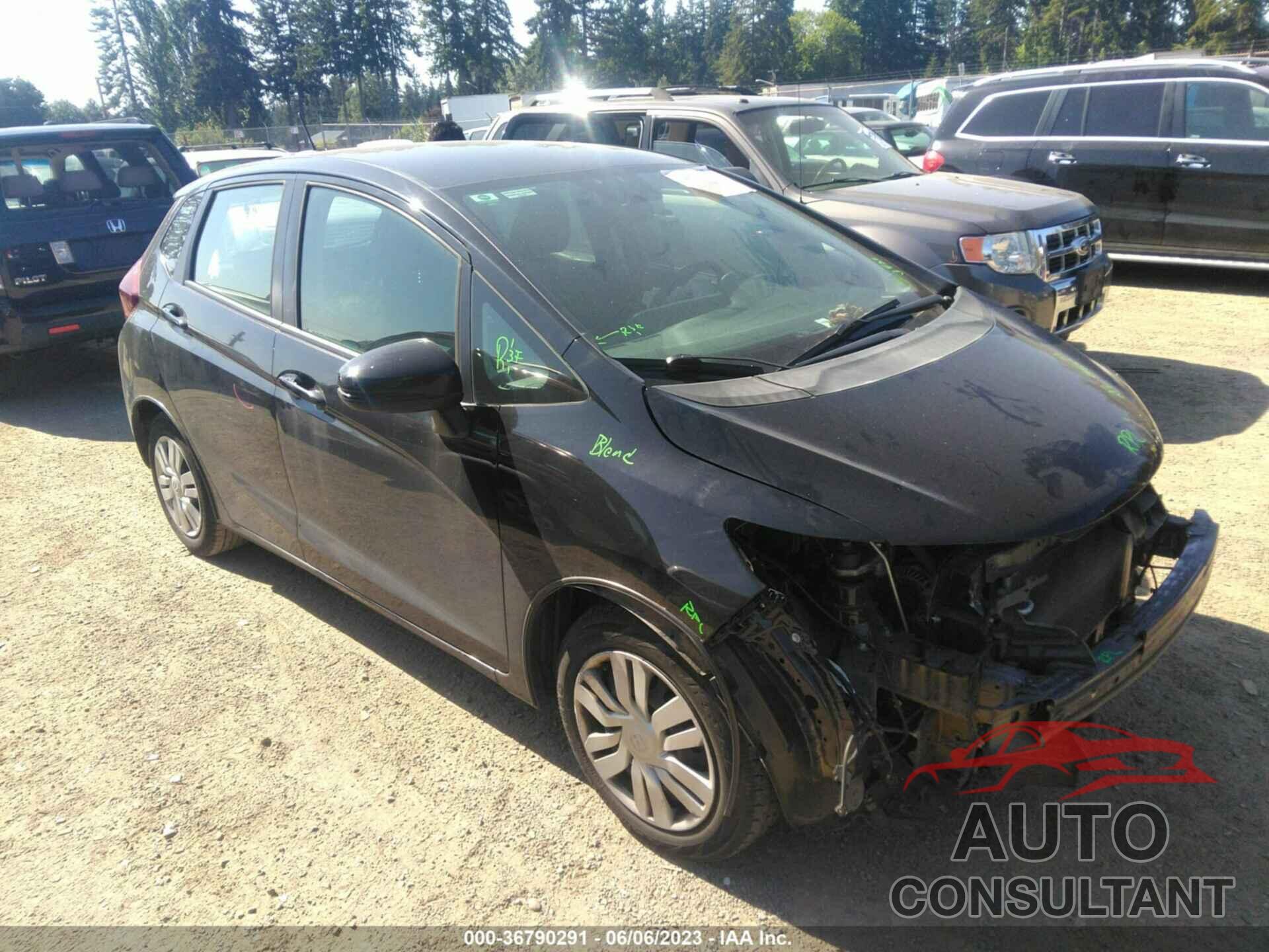 HONDA FIT 2017 - 3HGGK5H52HM704331