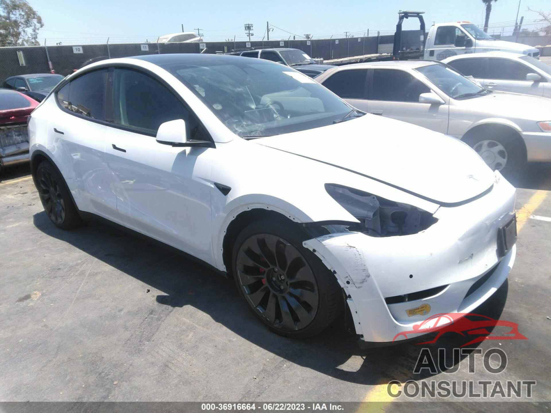 TESLA MODEL Y 2022 - 7SAYGDEF1NF397149