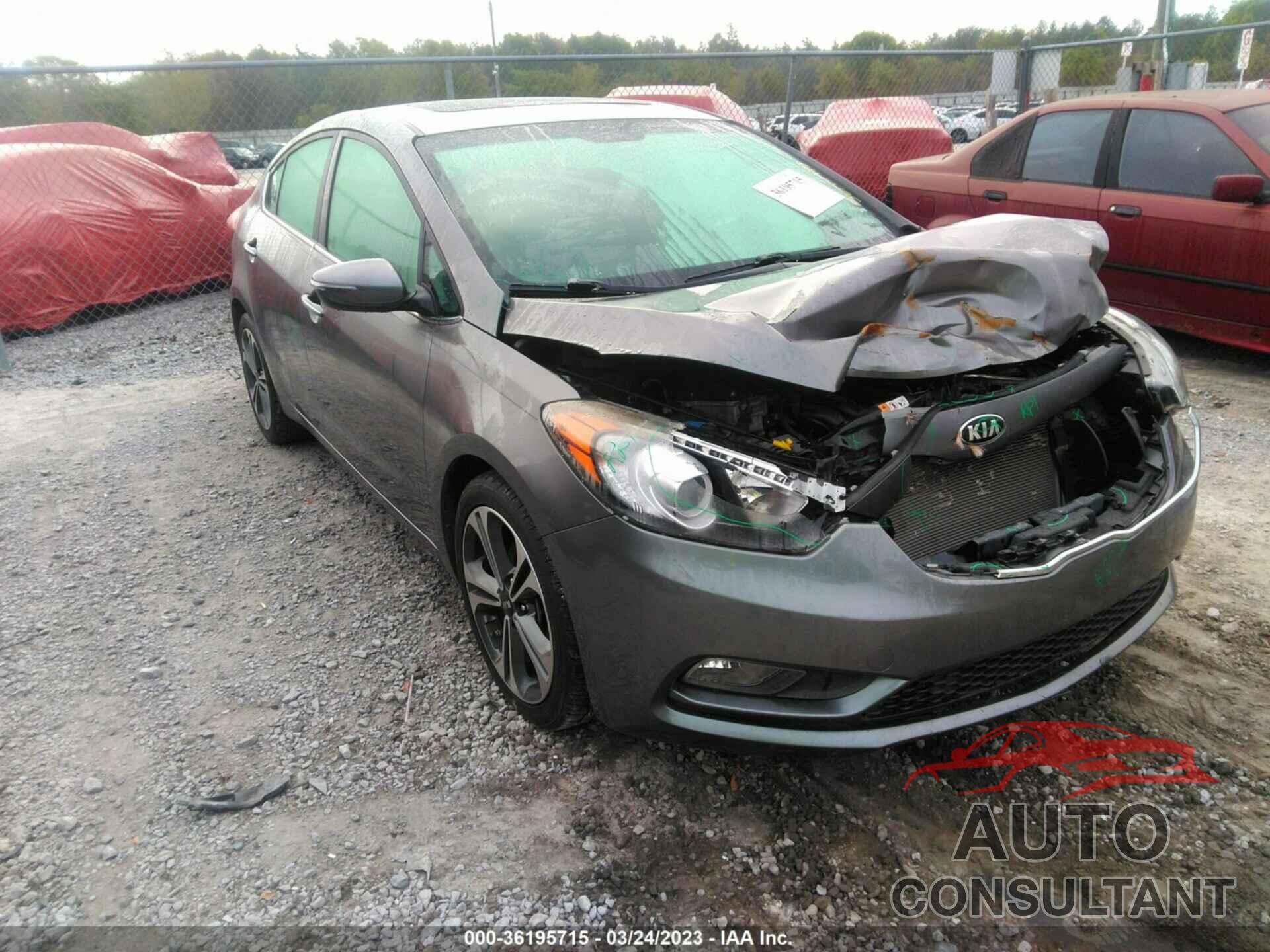 KIA FORTE 2015 - KNAFZ4A81F5362374