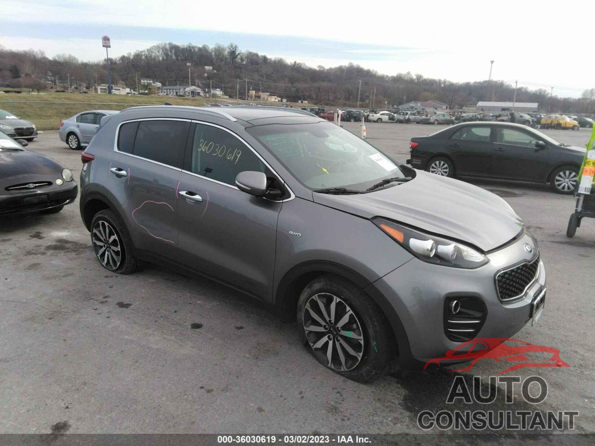 KIA SPORTAGE 2017 - KNDPNCAC3H7089477