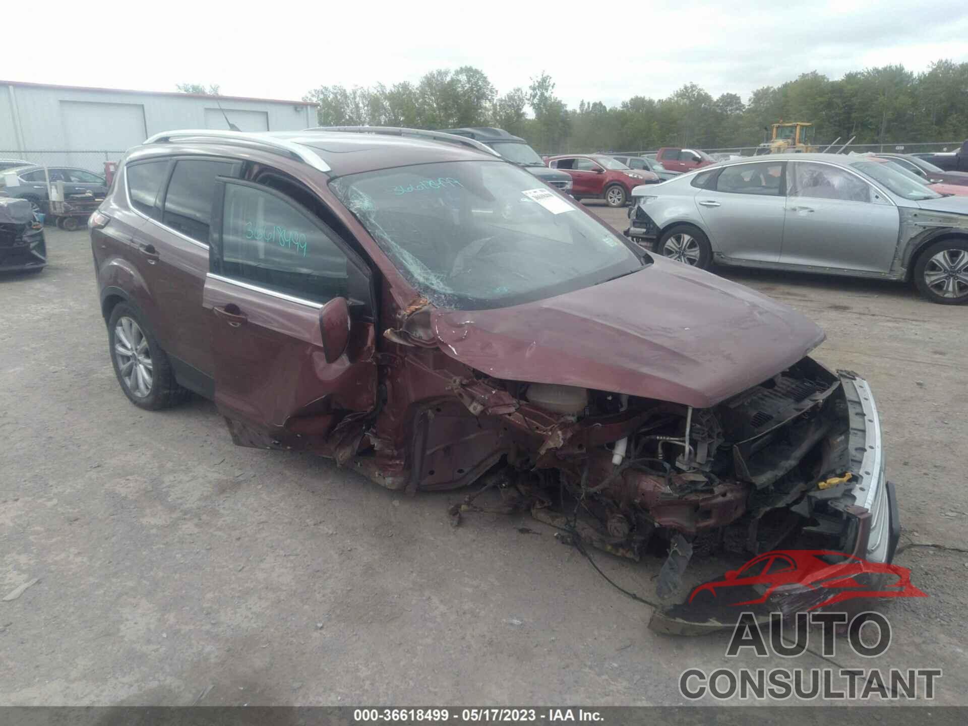 FORD ESCAPE 2018 - 1FMCU9J94JUB61329