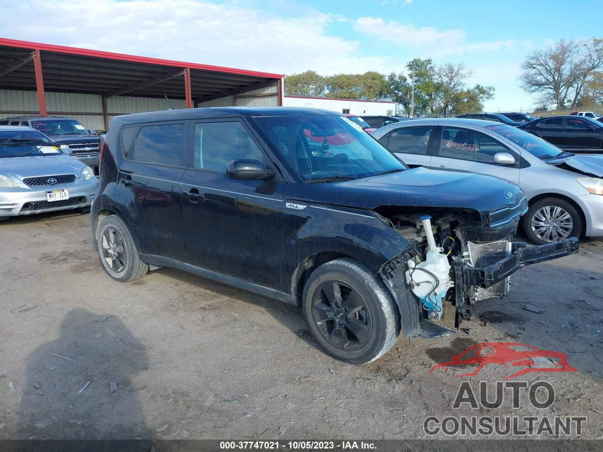 KIA SOUL 2019 - KNDJN2A21K7012833