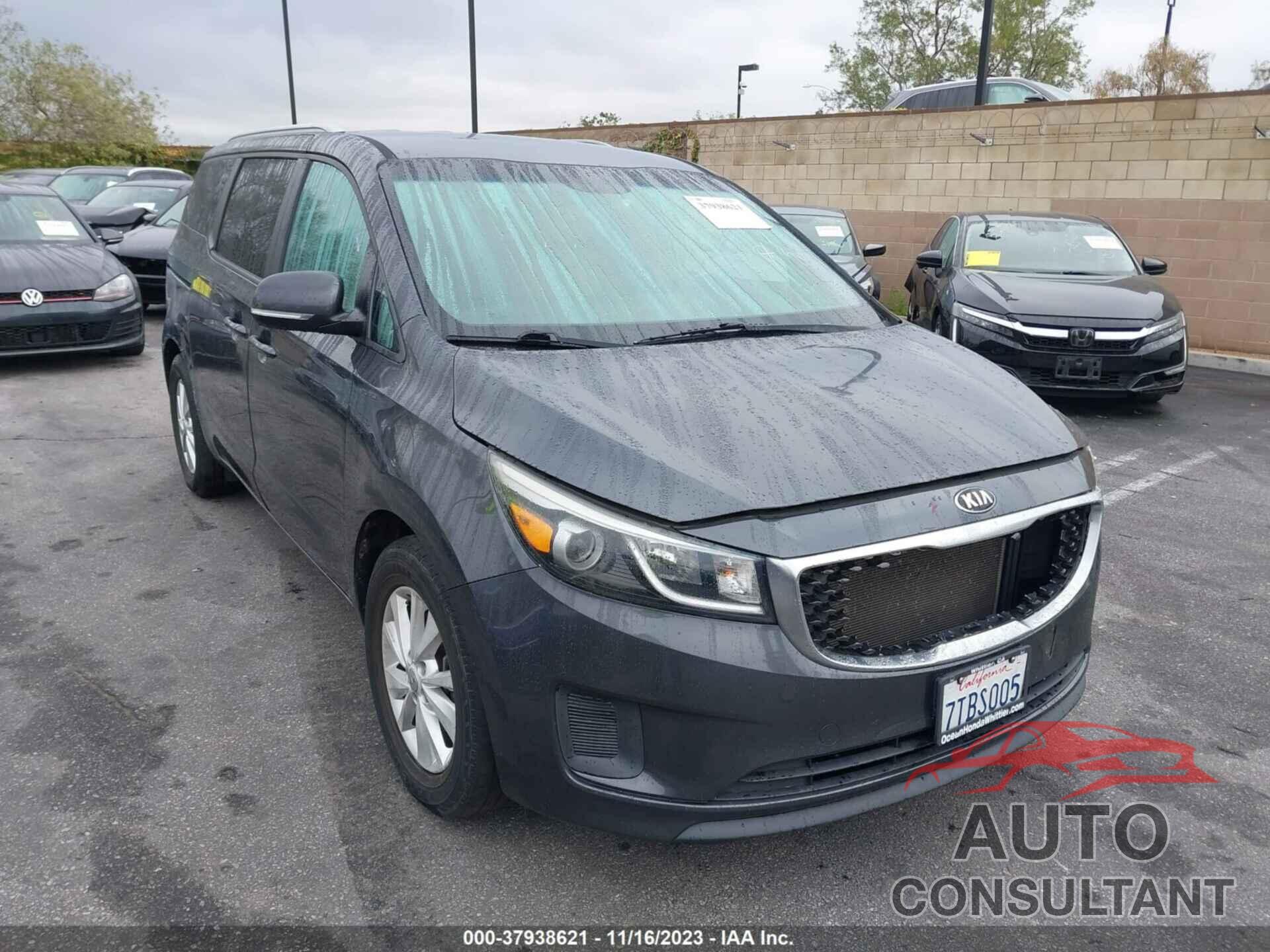 KIA SEDONA 2016 - KNDMB5C15G6088676