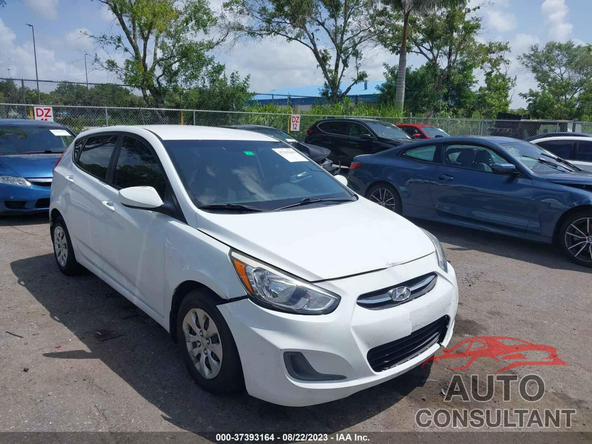 HYUNDAI ACCENT 2016 - KMHCT5AEXGU245849