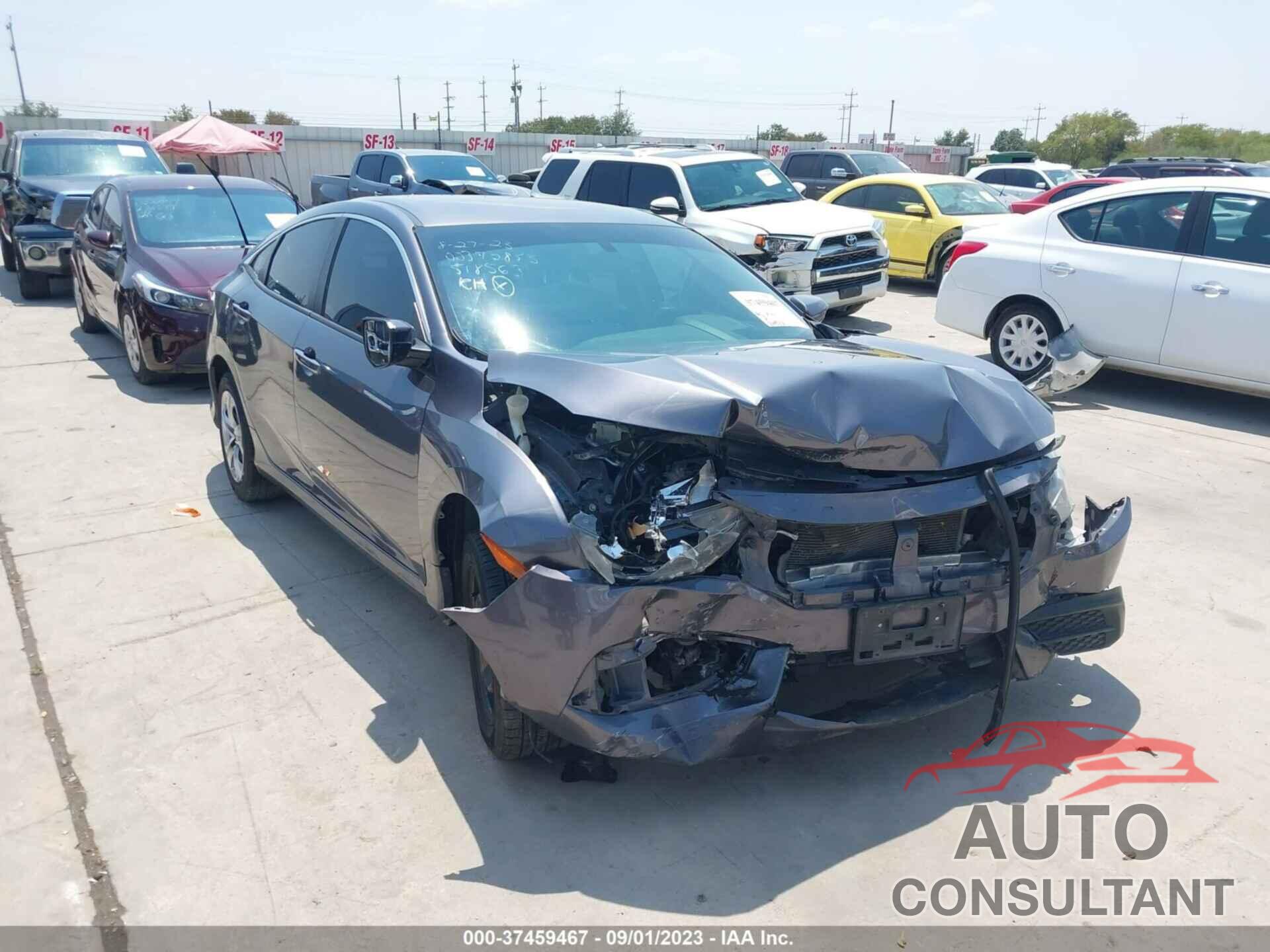 HONDA CIVIC 2018 - 2HGFC2F54JH518563