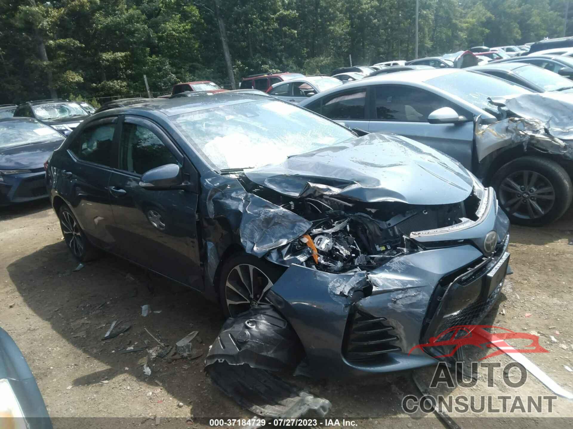 TOYOTA COROLLA 2018 - 2T1BURHE2JC074349