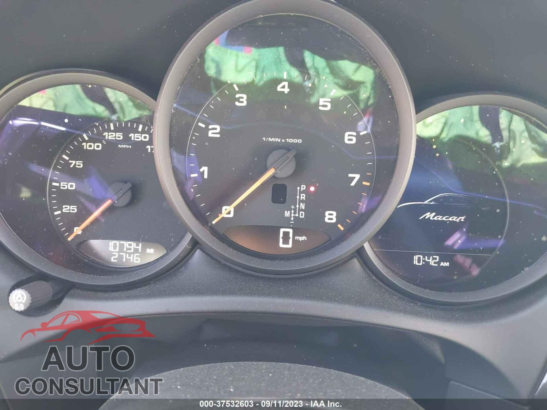 PORSCHE MACAN 2021 - WP1AA2A5XMLB13786