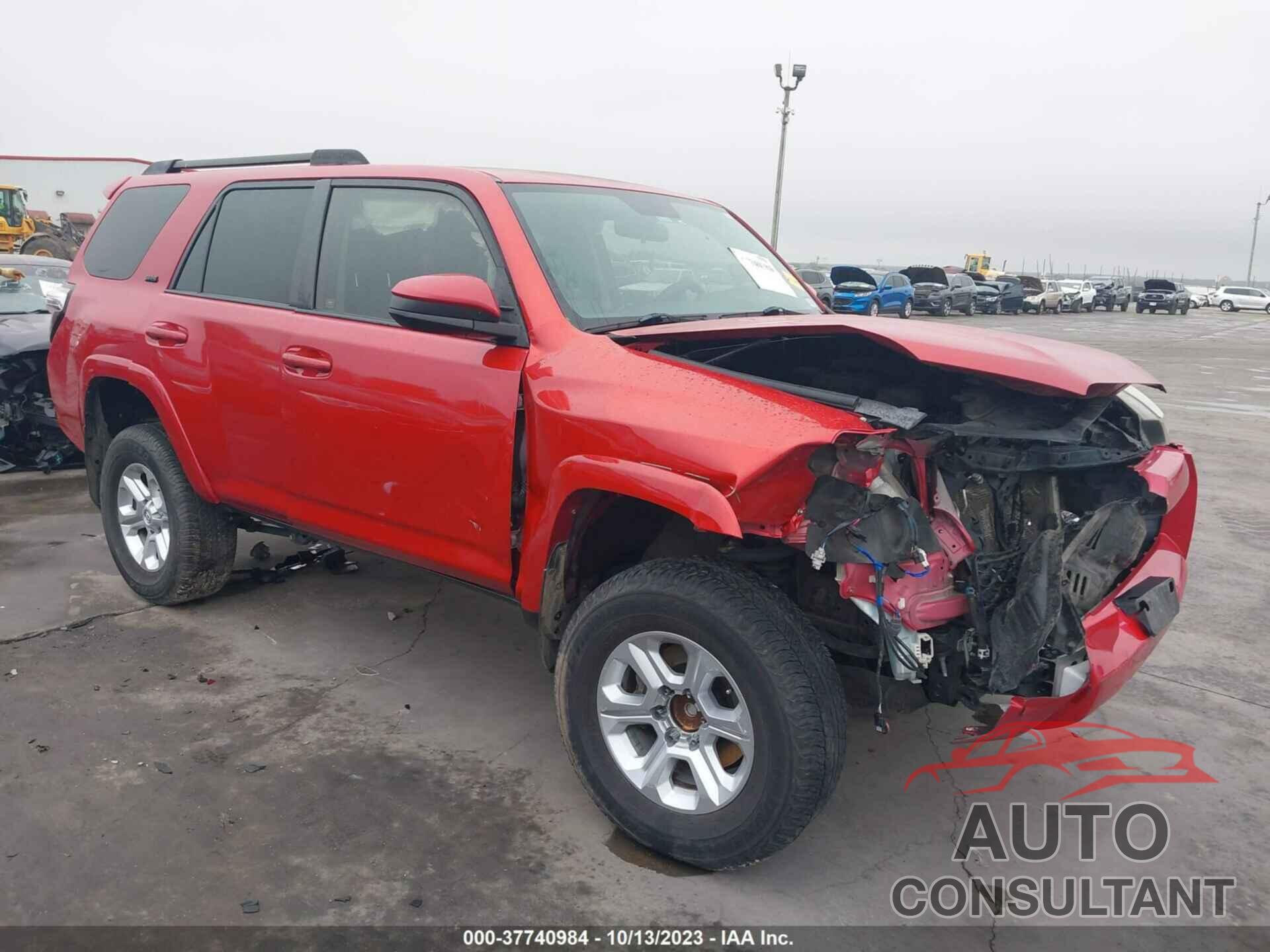 TOYOTA 4RUNNER 2018 - JTEZU5JR1J5166727