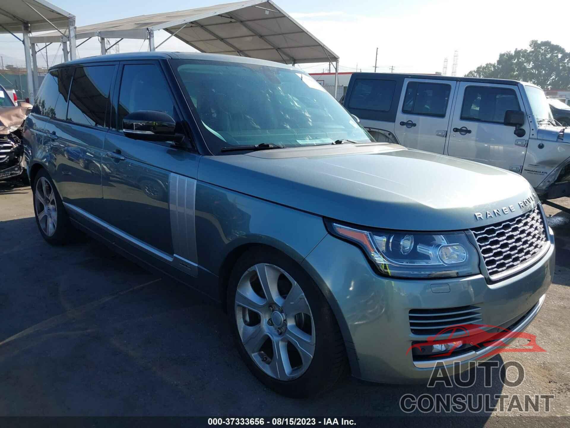 LAND ROVER RANGE ROVER 2015 - SALGS3VF6FA205289