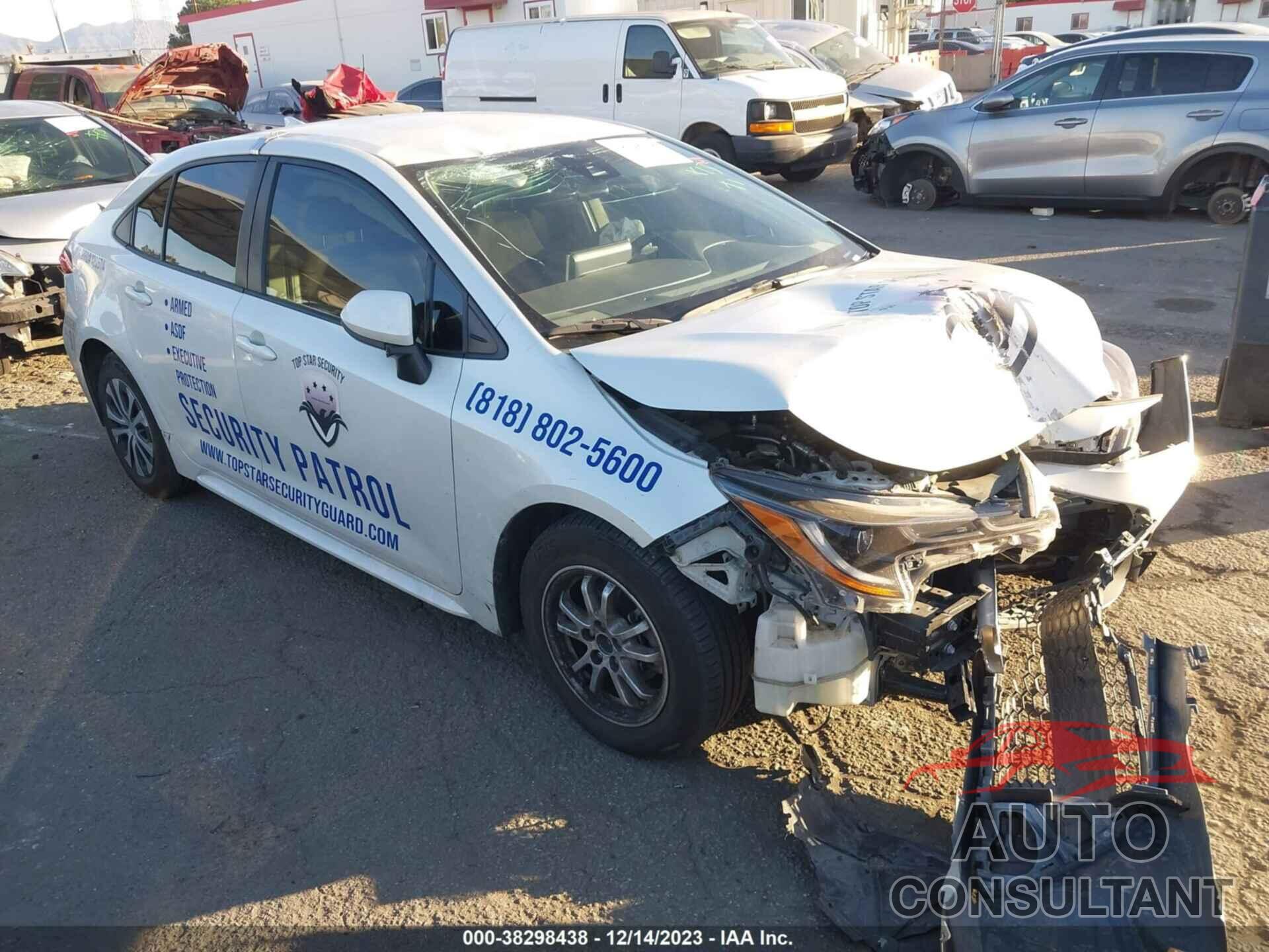 TOYOTA COROLLA 2021 - JTDEAMDE1MJ034805