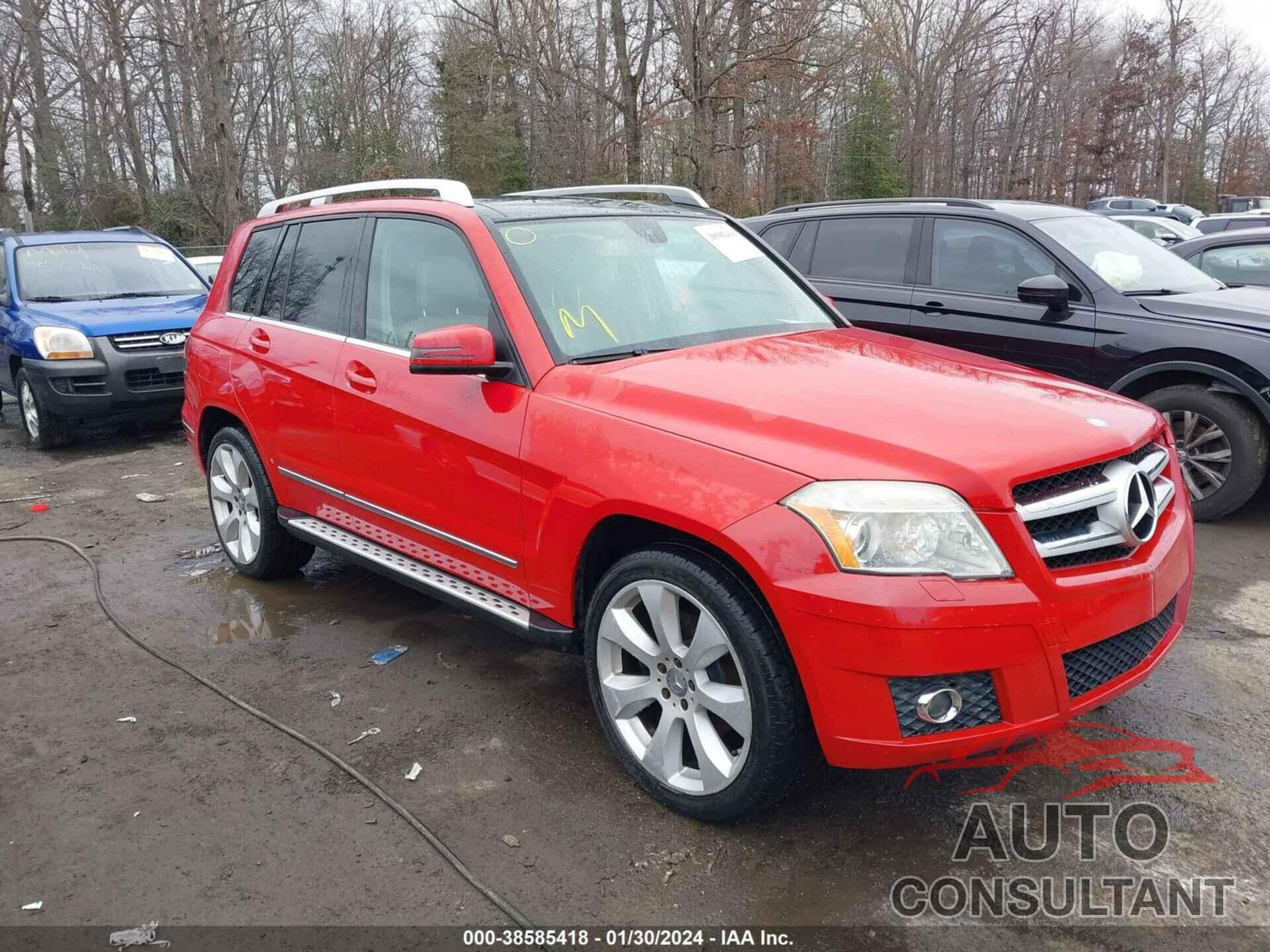 MERCEDES-BENZ GLK 350 2010 - WDCGG8HB6AF301976