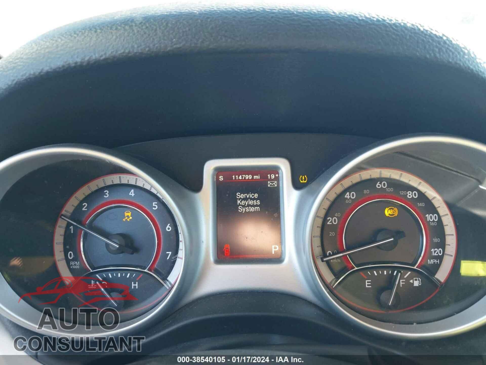 DODGE JOURNEY 2017 - 3C4PDCAB3HT603270