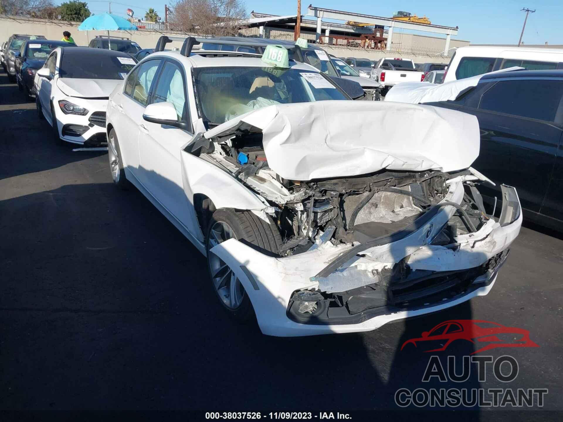 BMW 3 SERIES 2018 - WBA8B9G58JNU98842