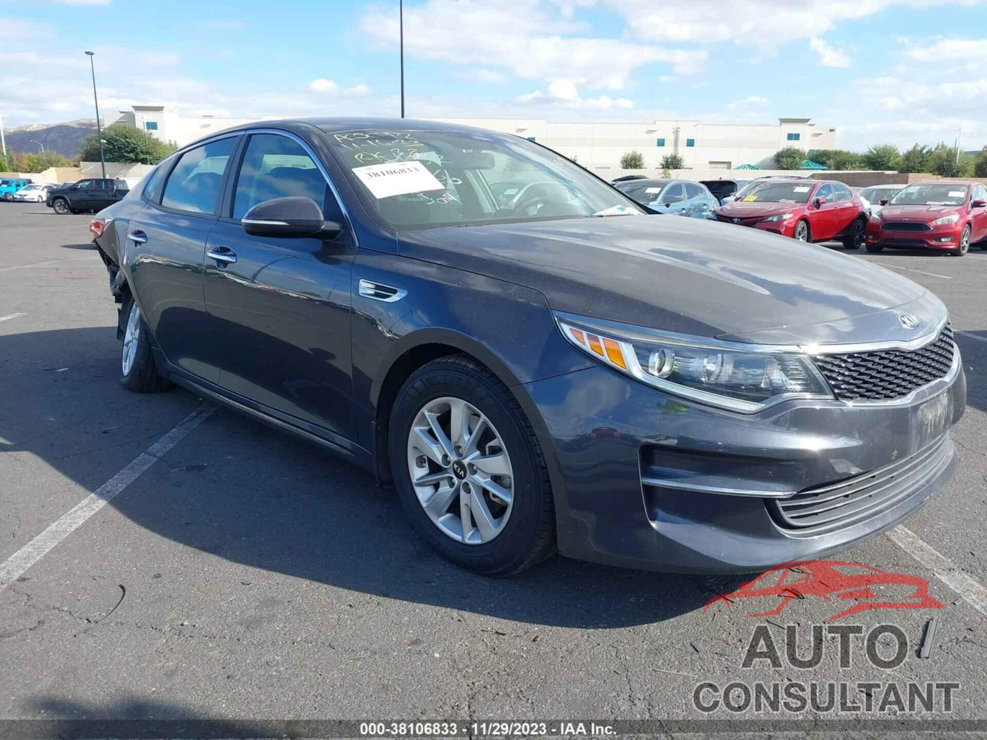 KIA OPTIMA 2017 - 5XXGT4L31HG157971