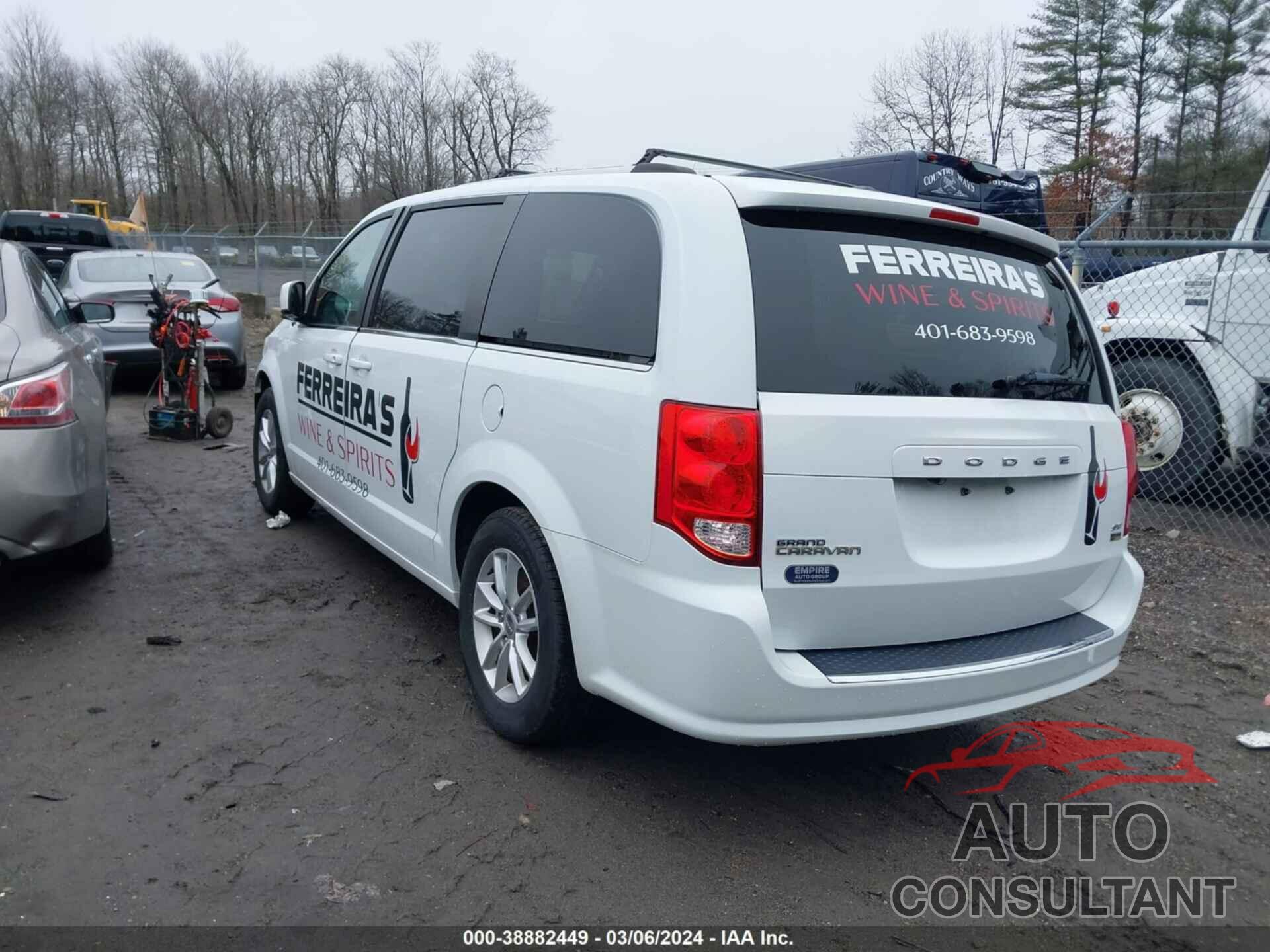 DODGE GRAND CARAVAN 2019 - 2C4RDGCG1KR564259