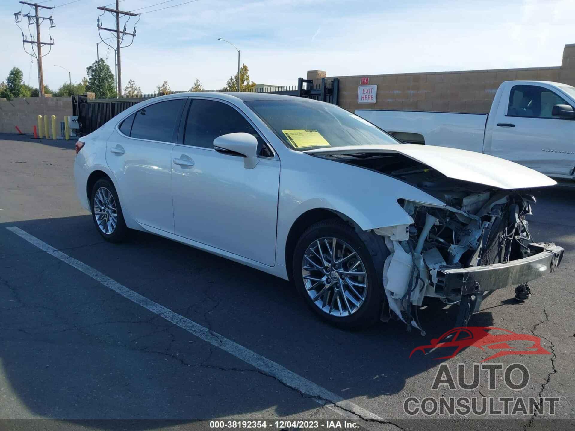 LEXUS ES 2018 - 58ABK1GG1JU093279