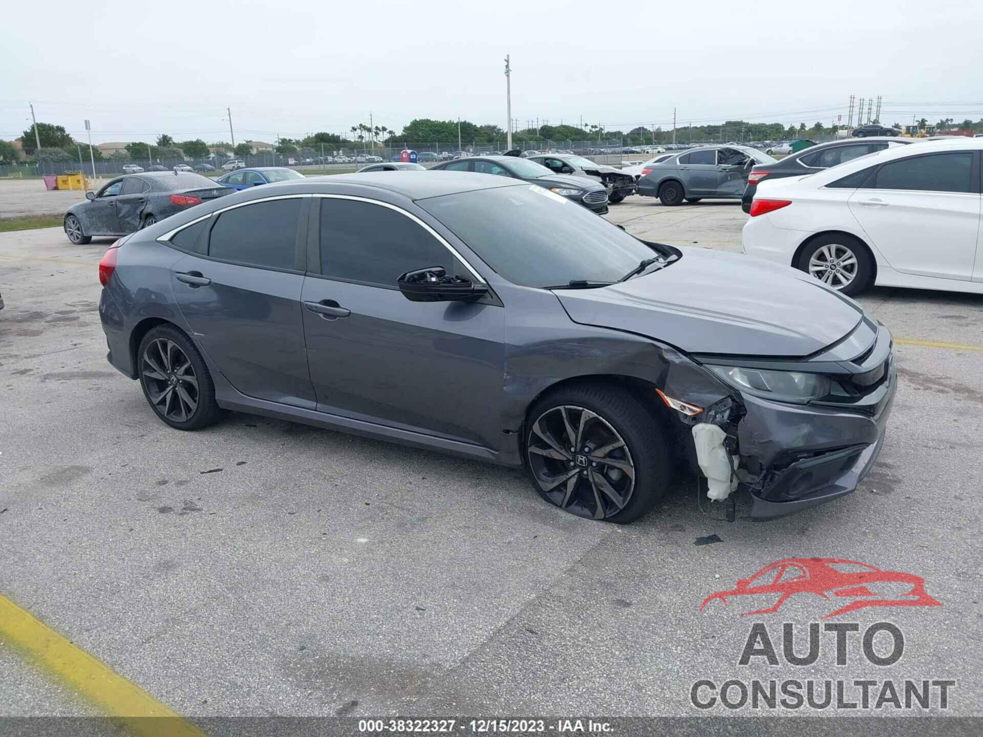 HONDA CIVIC 2019 - 2HGFC2F87KH592099