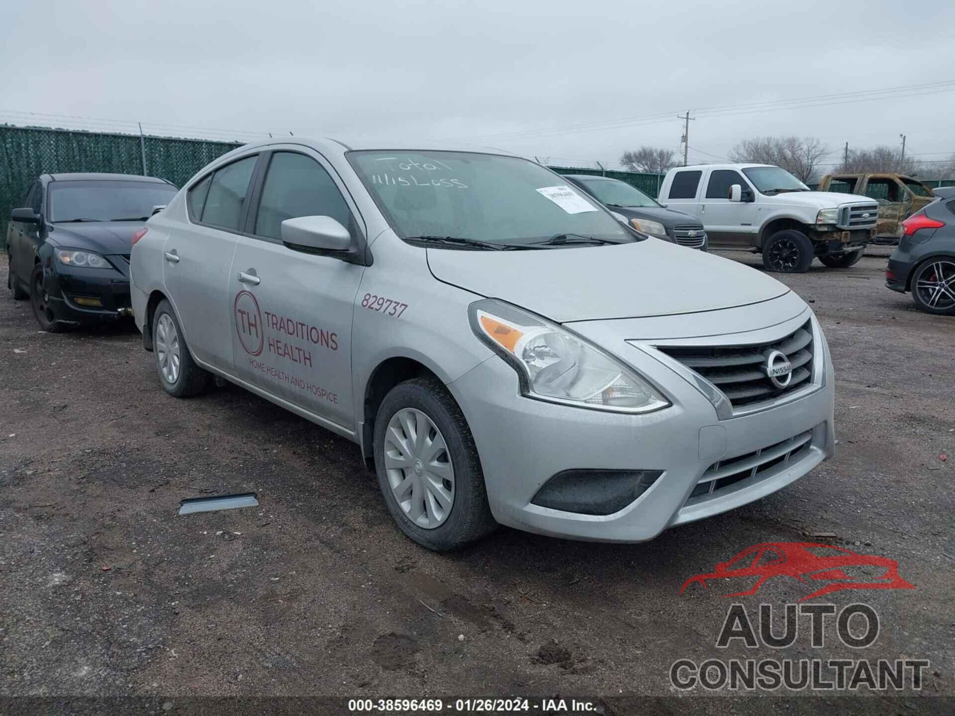 NISSAN VERSA 2019 - 3N1CN7AP3KL829737