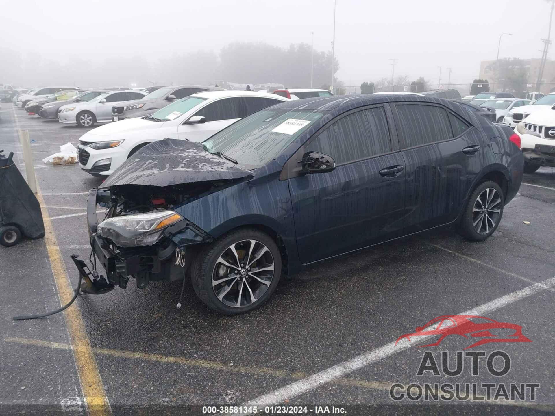 TOYOTA COROLLA 2019 - 2T1BURHEXKC132239