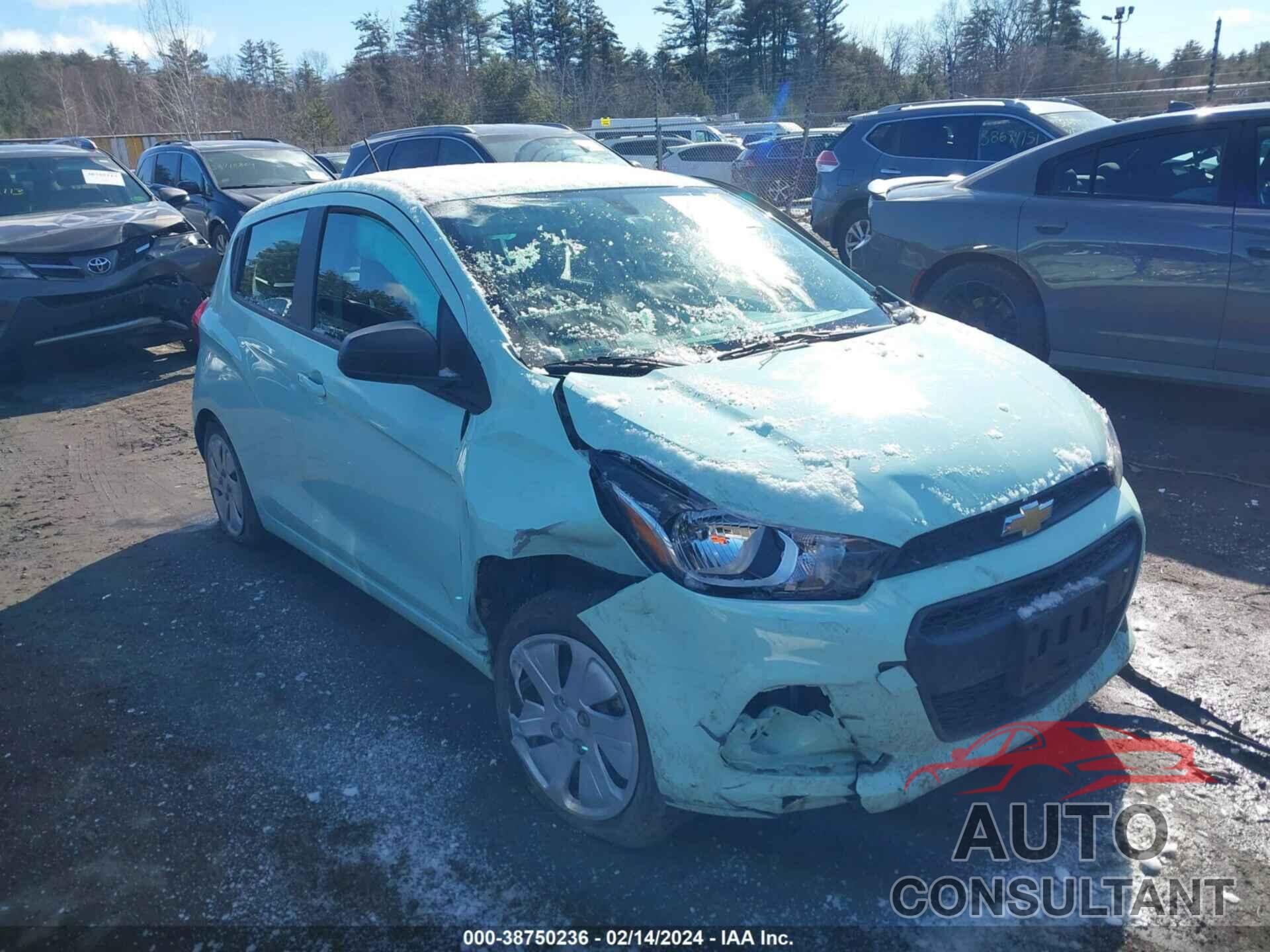 CHEVROLET SPARK 2018 - KL8CA6SA3JC467926