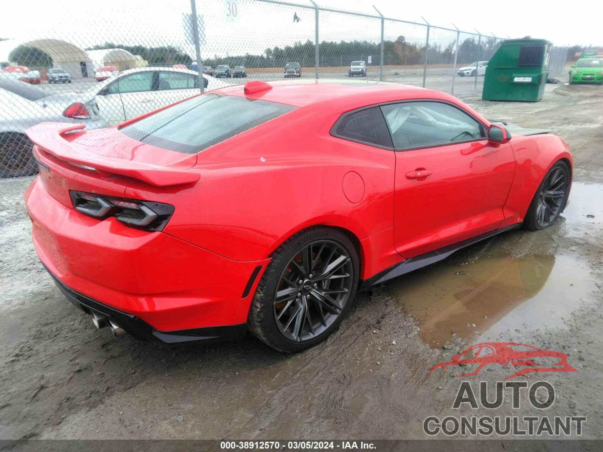 CHEVROLET CAMARO 2021 - 1G1FK1R63M0105261