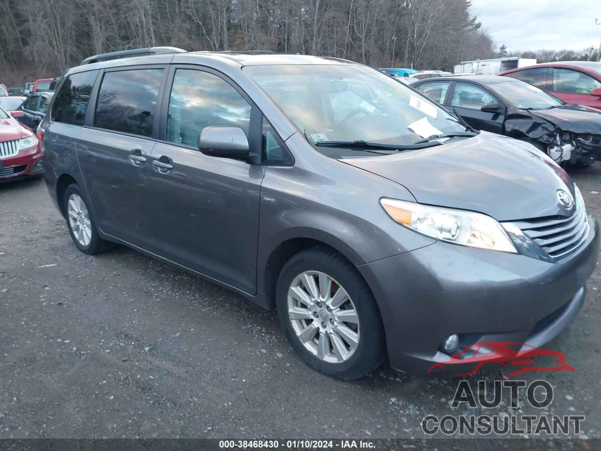 TOYOTA SIENNA 2017 - 5TDDZ3DC4HS155995