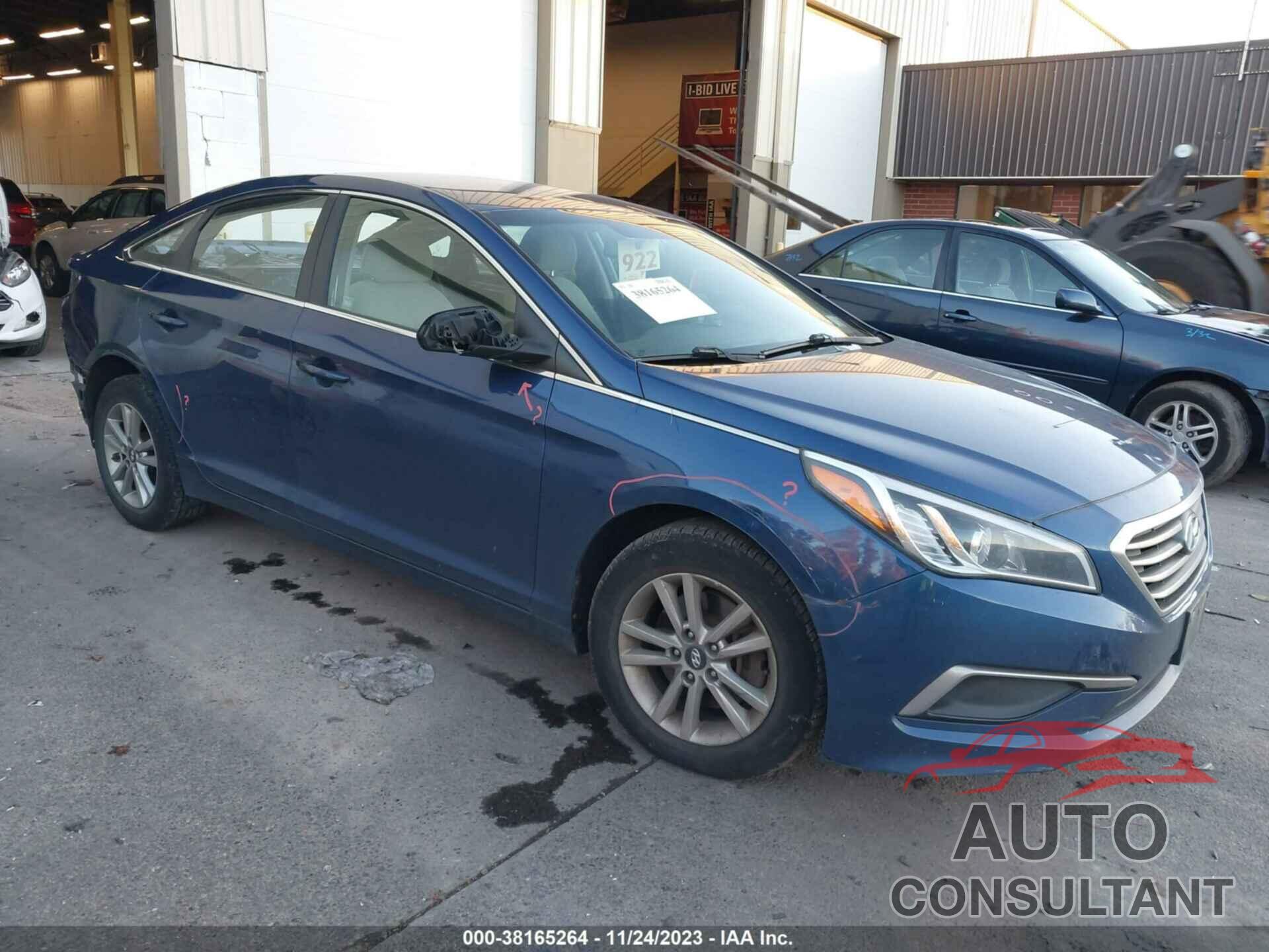 HYUNDAI SONATA 2017 - 5NPE24AF4HH491875