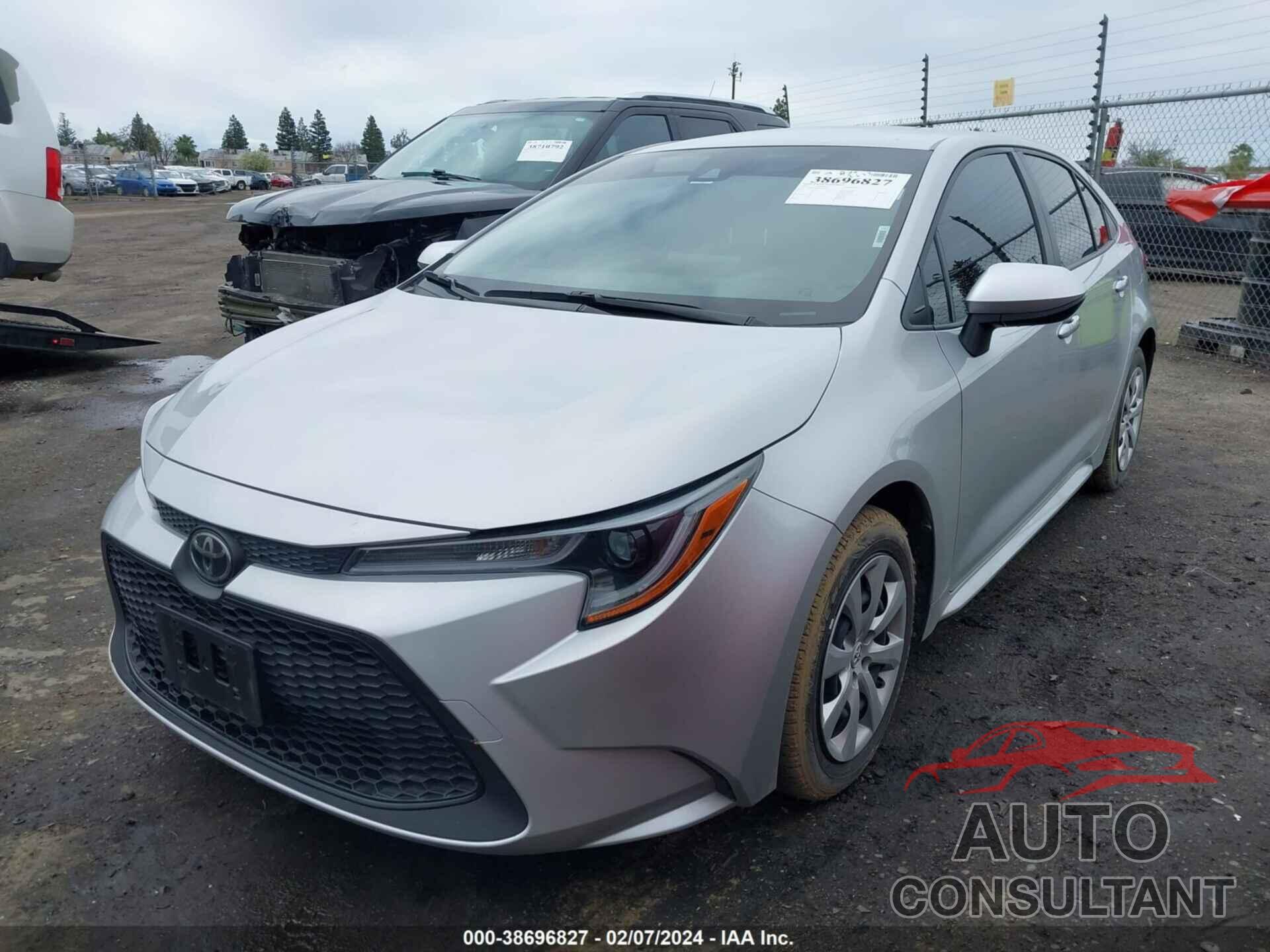 TOYOTA COROLLA 2022 - JTDEPMAEXNJ226812