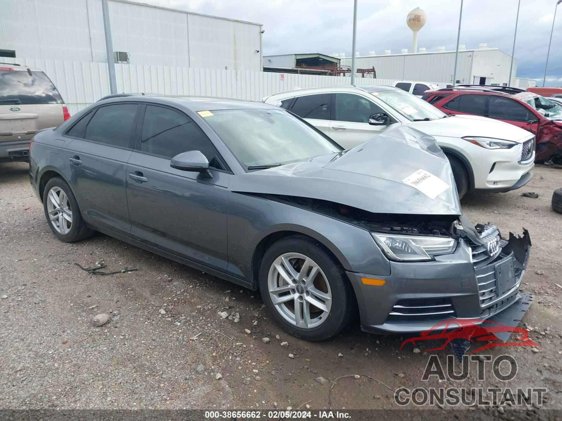 AUDI A4 2017 - WAUGNAF43HN059328