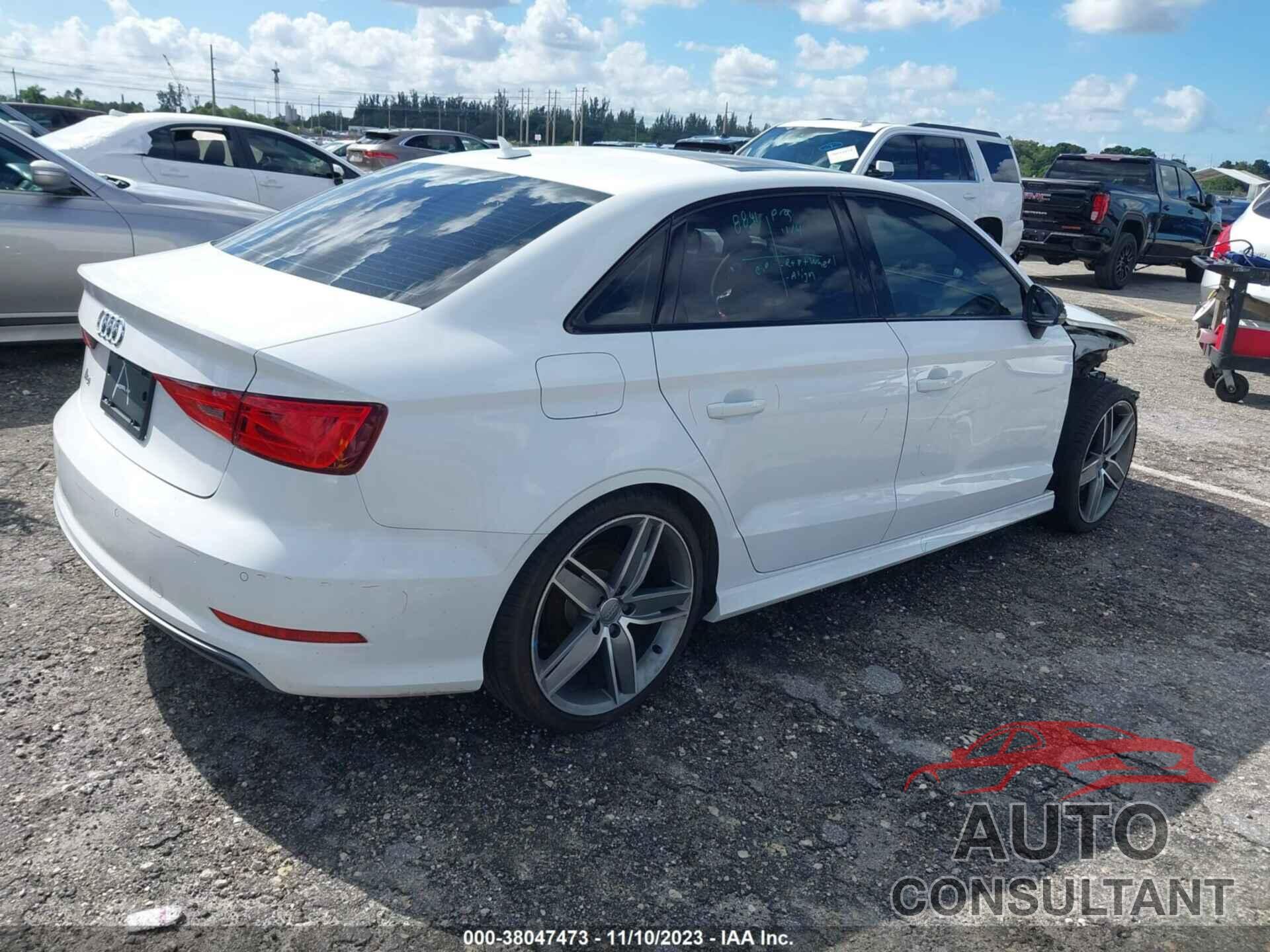 AUDI A3 2016 - WAUA7GFF6G1071435