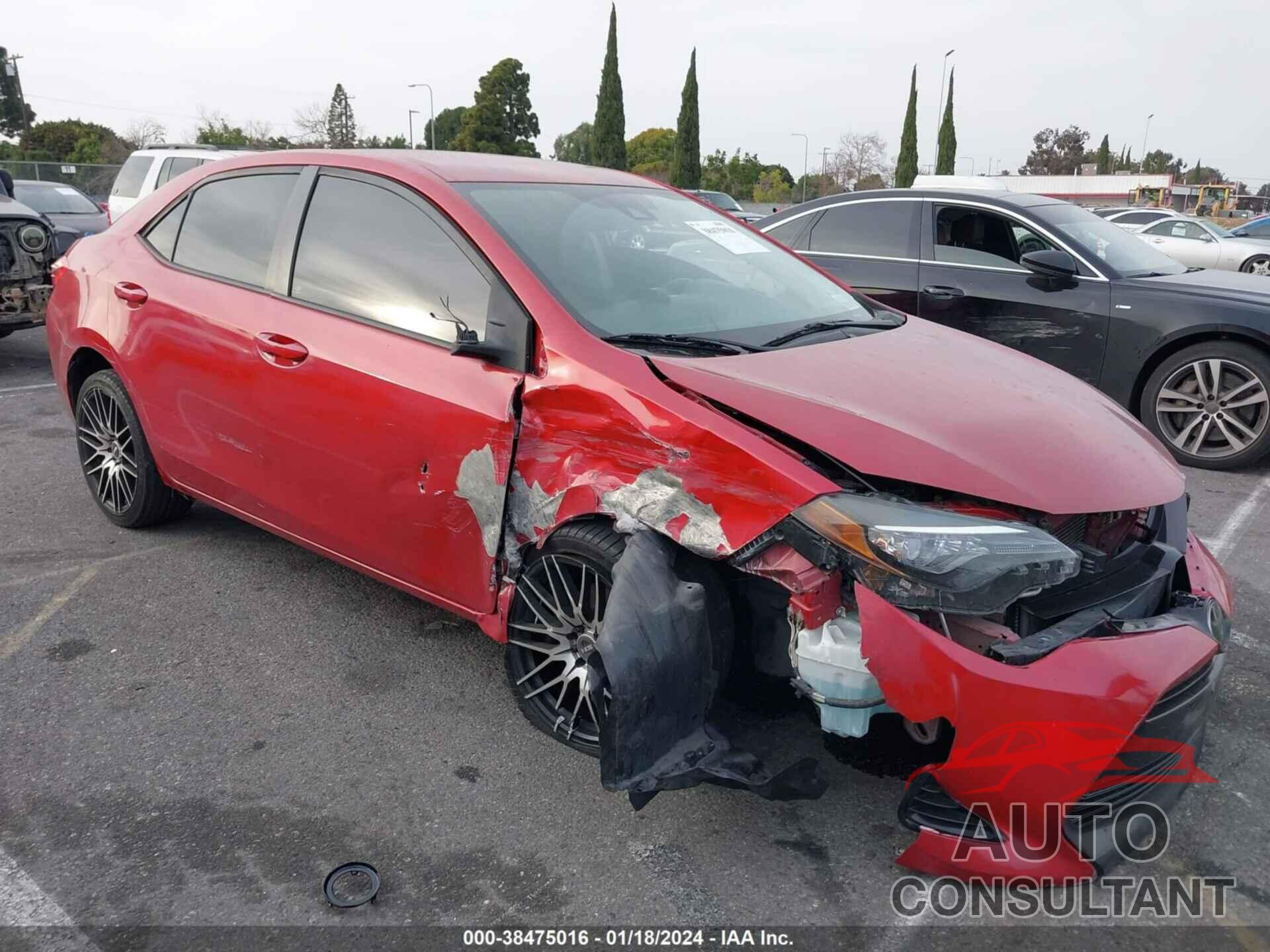 TOYOTA COROLLA 2017 - 5YFBURHE9HP699034