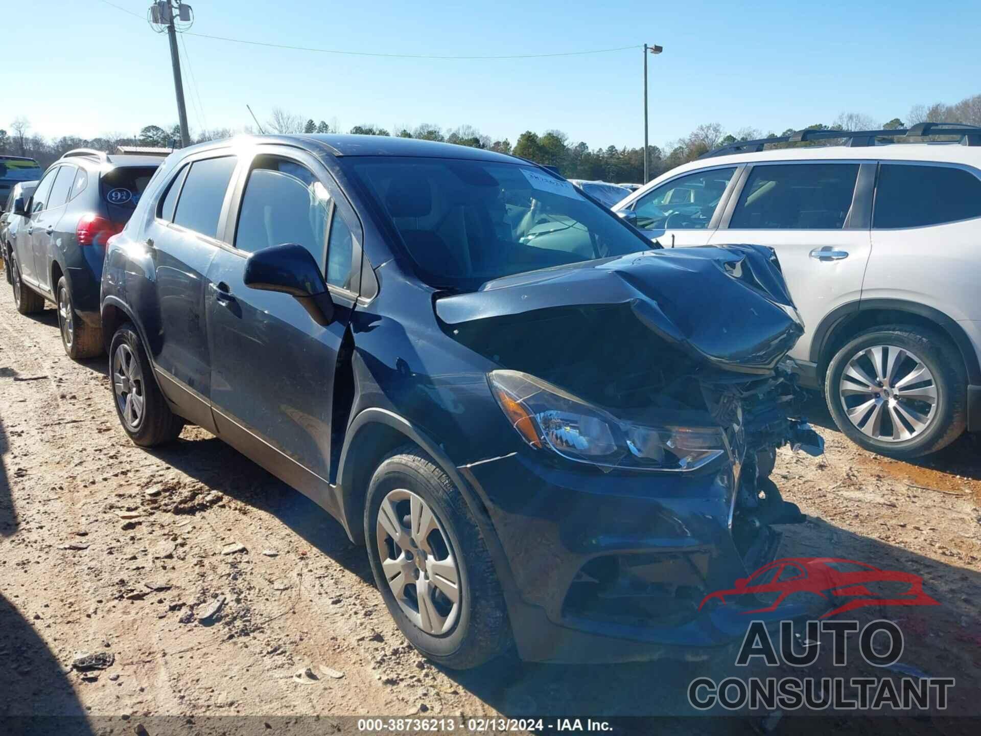 CHEVROLET TRAX 2018 - 3GNCJKSB1JL269477