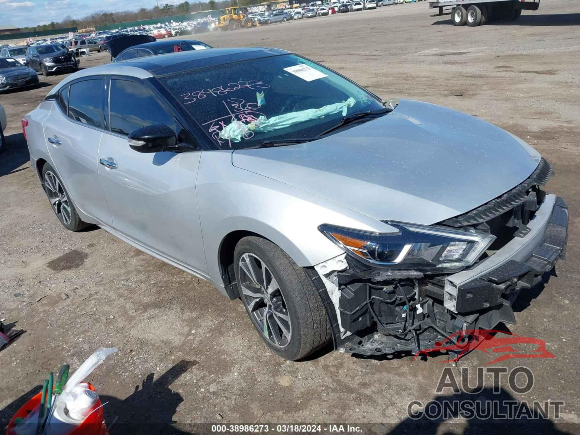 NISSAN MAXIMA 2017 - 1N4AA6AP9HC373666