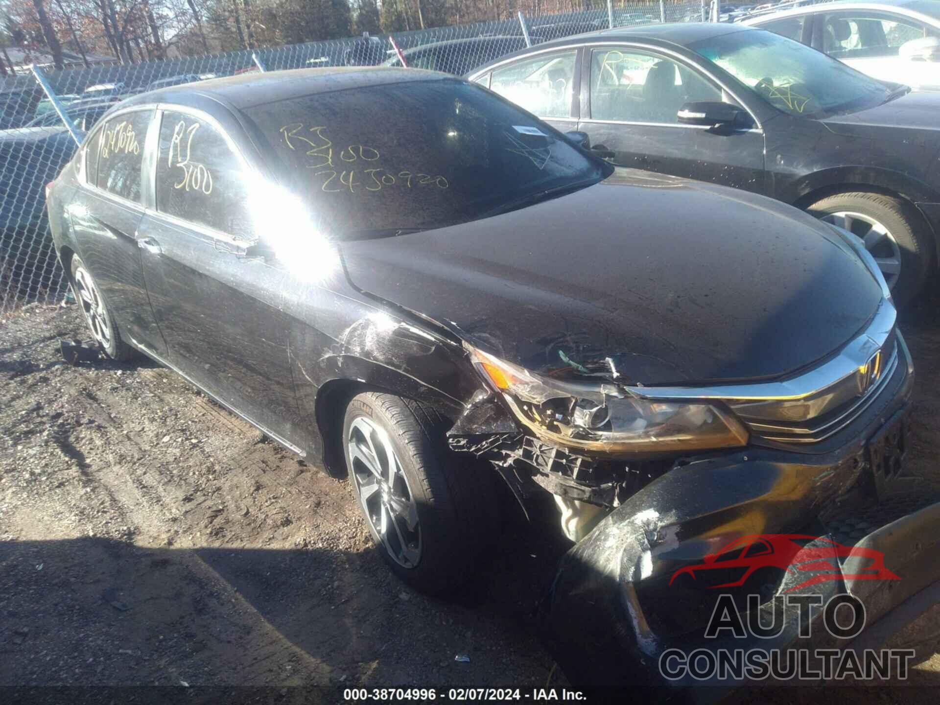 HONDA ACCORD 2017 - 1HGCR2F81HA162772