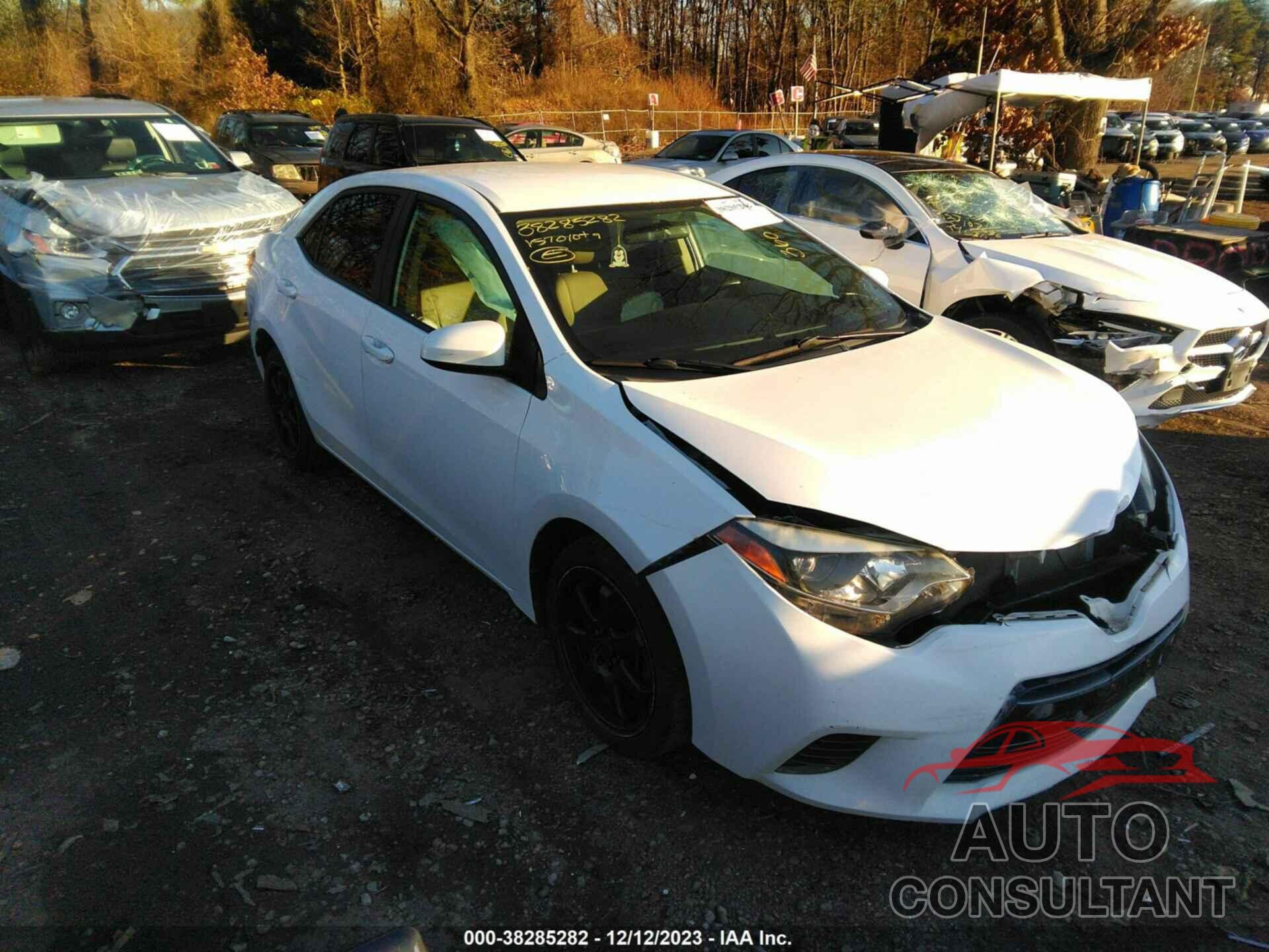 TOYOTA COROLLA 2015 - 2T1BURHE3FC230888