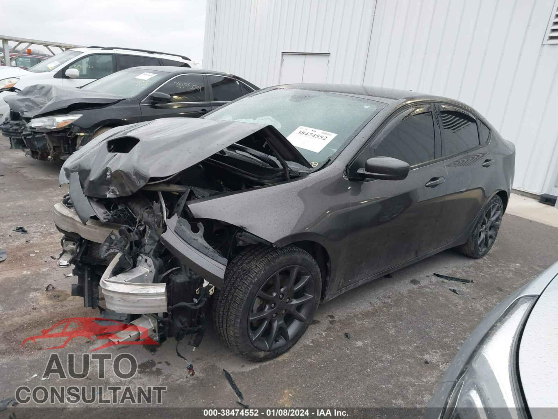 DODGE DART 2016 - 1C3CDFBB9GD630237