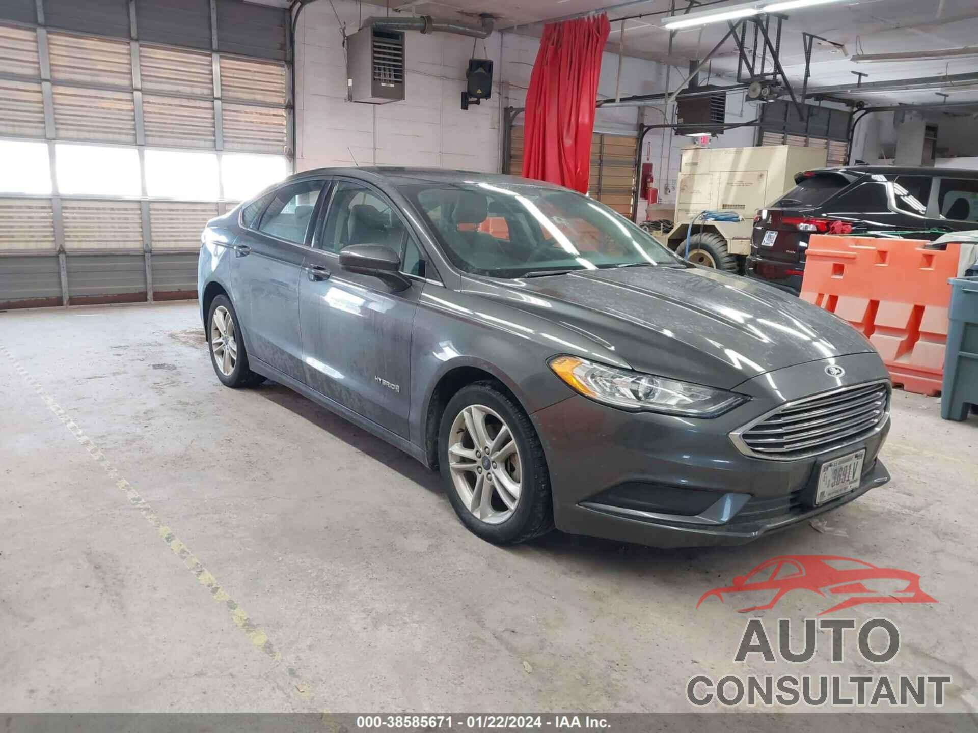 FORD FUSION HYBRID 2018 - 3FA6P0UU4JR273694